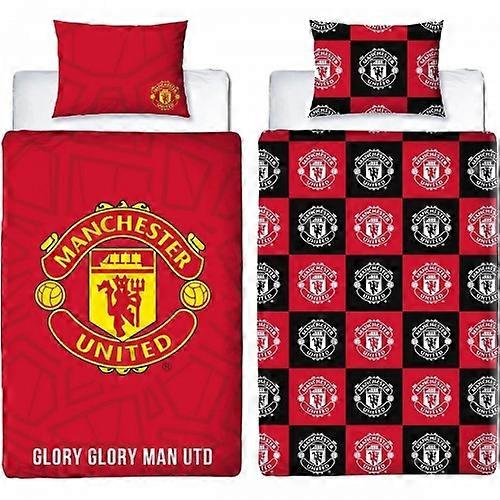 Manchester United FC Crest Reversible Duvet Set