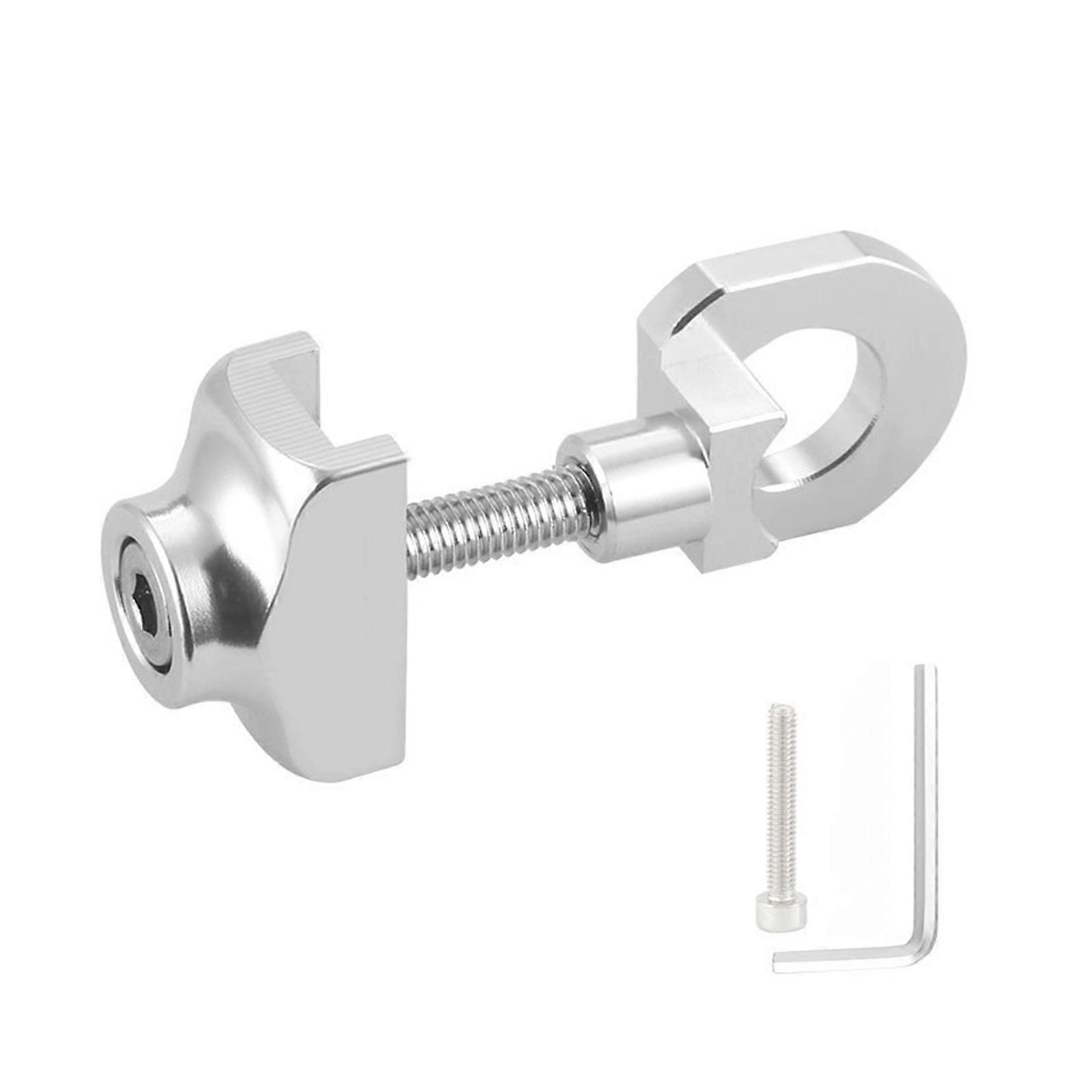 Bicycles Chain Tensioner Bike Chain Fastener Adjuster Stabilizers Bicycles Prevent Chain Falling Adjust Tool Enduring  silver