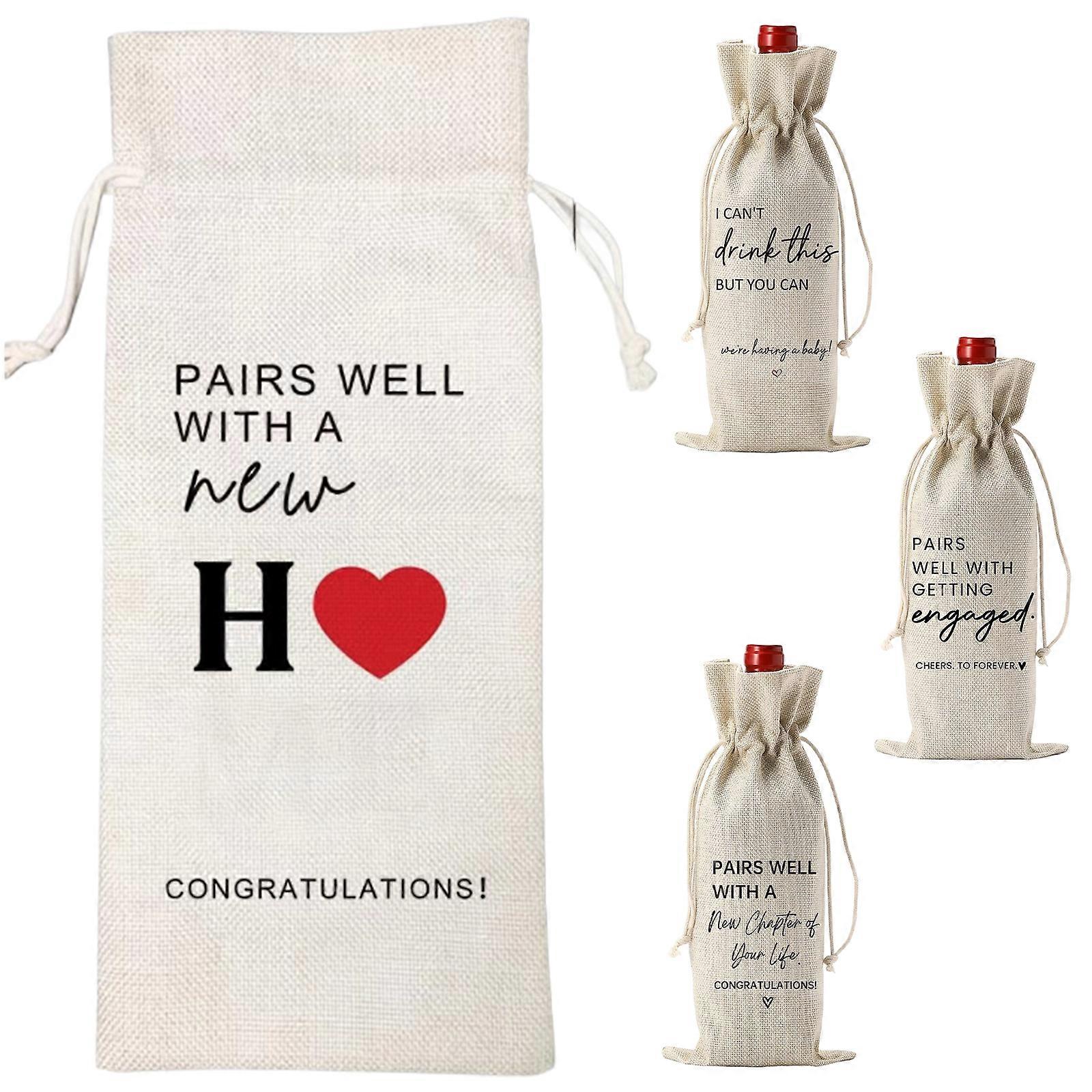 Practical Wine Gift Packaging Accessory With Protective Lining Wine Bottle Protectors Suitable For Travel And Display Multicolor