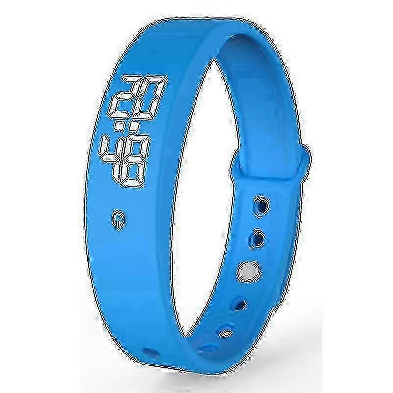 Vibration Alarm Reminder Watch with Body Temperature Measurement - Set Personal Alarms up to 6 Times Daily