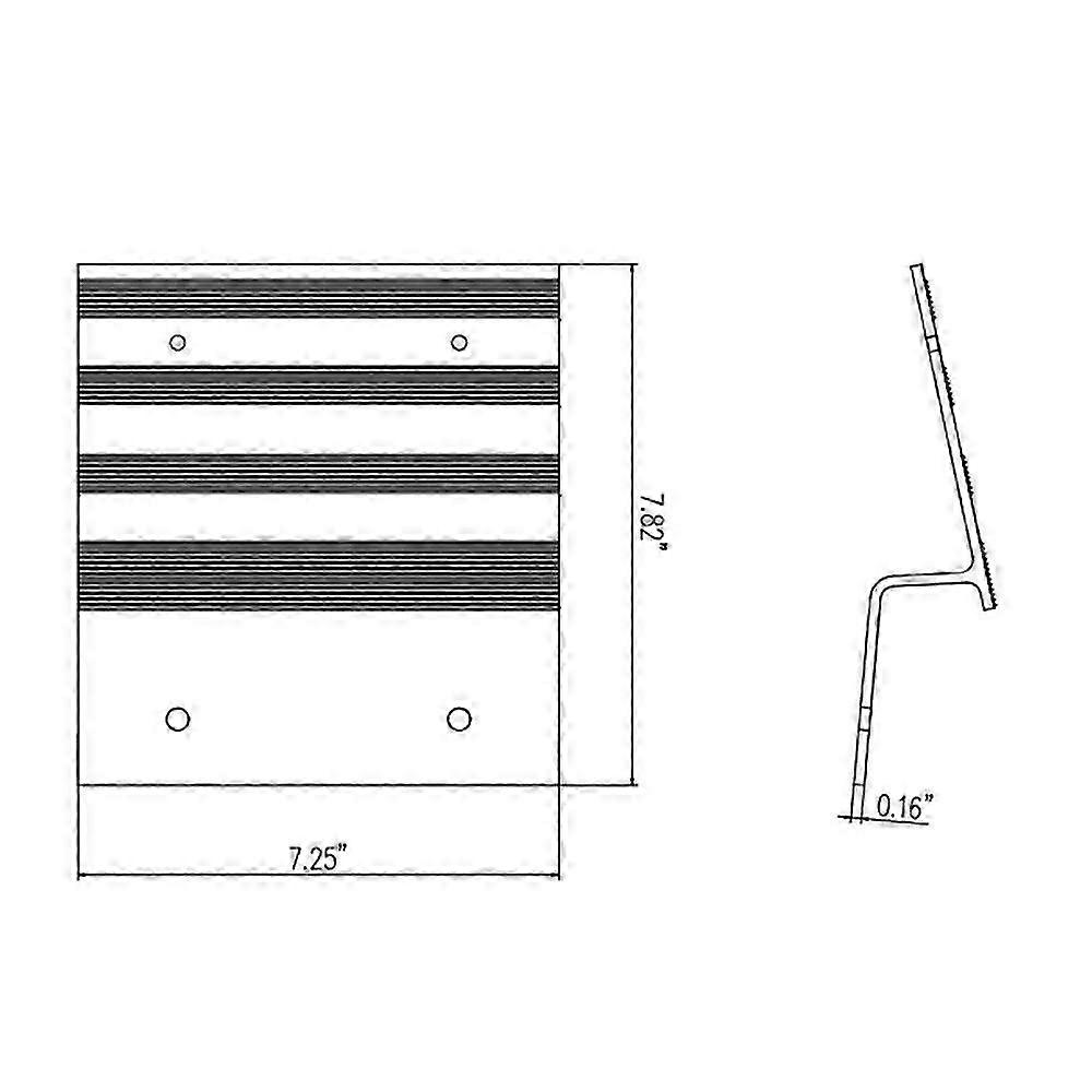 Truck Loading Ramp Kits Ladder Slope Fittings 8inch Aluminum Alloy ...