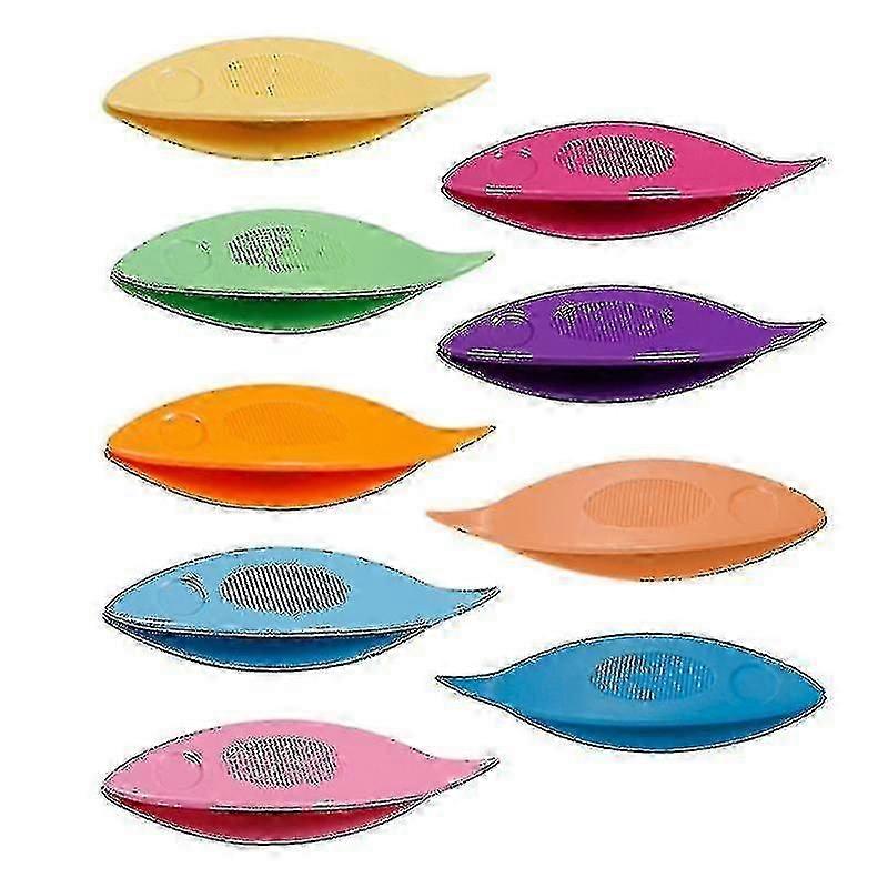 9 Pcs Durable Practical Tatting Shuttle Kit Tatting Shuttles With Comfortable Grip For Sewing Patterns(mixed Colors) Xxf hwySH