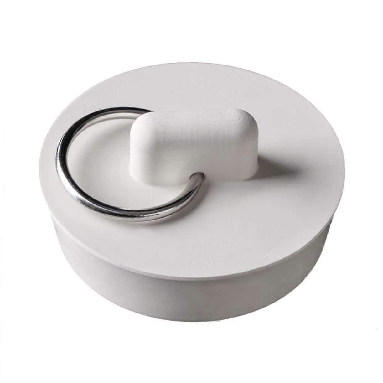 Sink Stoppers 6Pack Rubber Drain Plugs With Hanging Ring For Bathroom And Kitchen Sinks