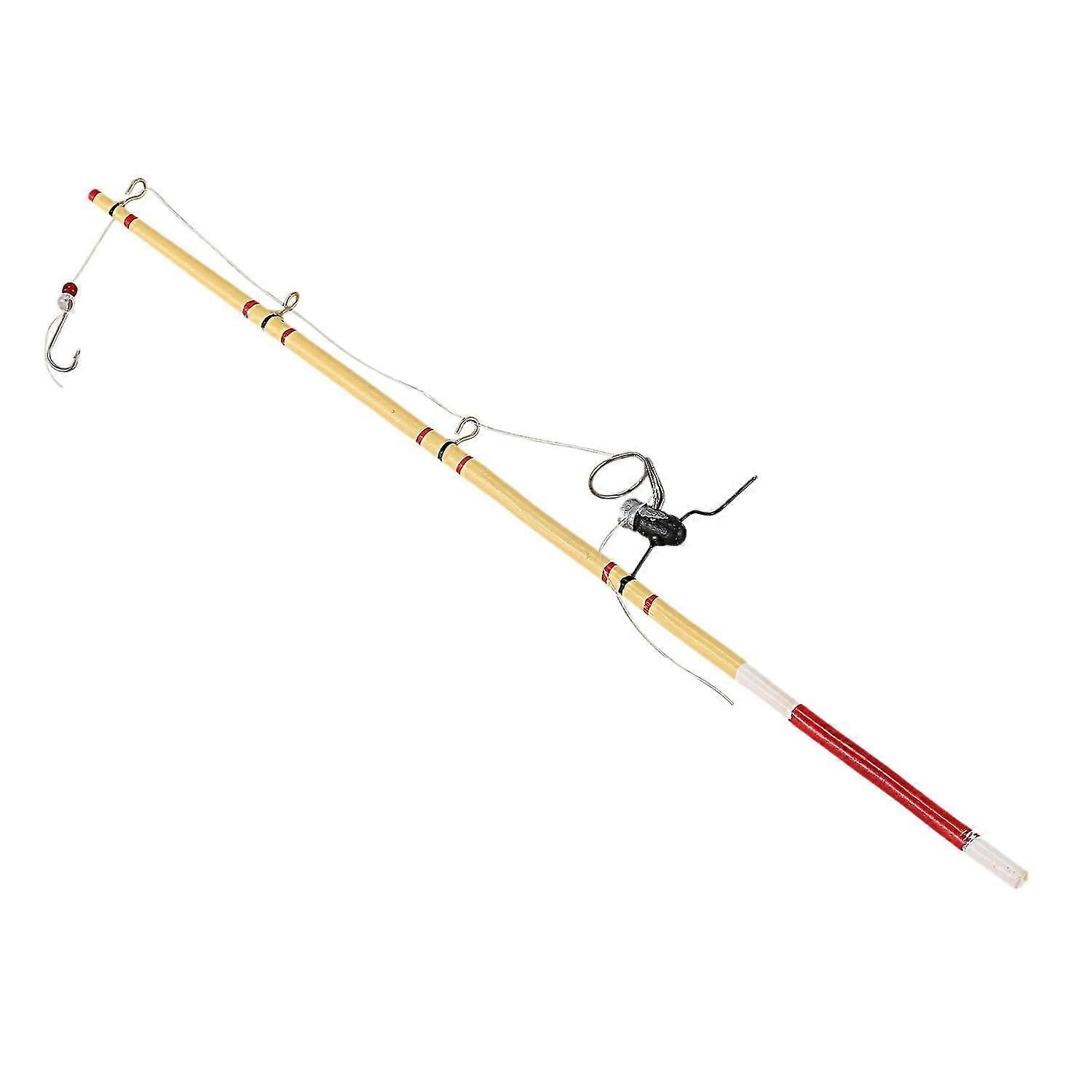 1/12 比ミニチュア釣り竿釣りツールモデルおもちゃ人形人形ハウスデコレーションアクセサリーチル