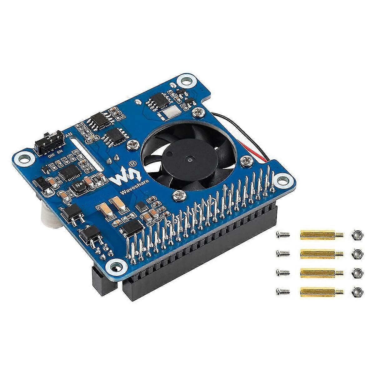 Poe Hat (c) für 4b/3b+, Power Over Ethernet Hat, unterstützt IEEE 802.3af/at-kompatible Netzwerke