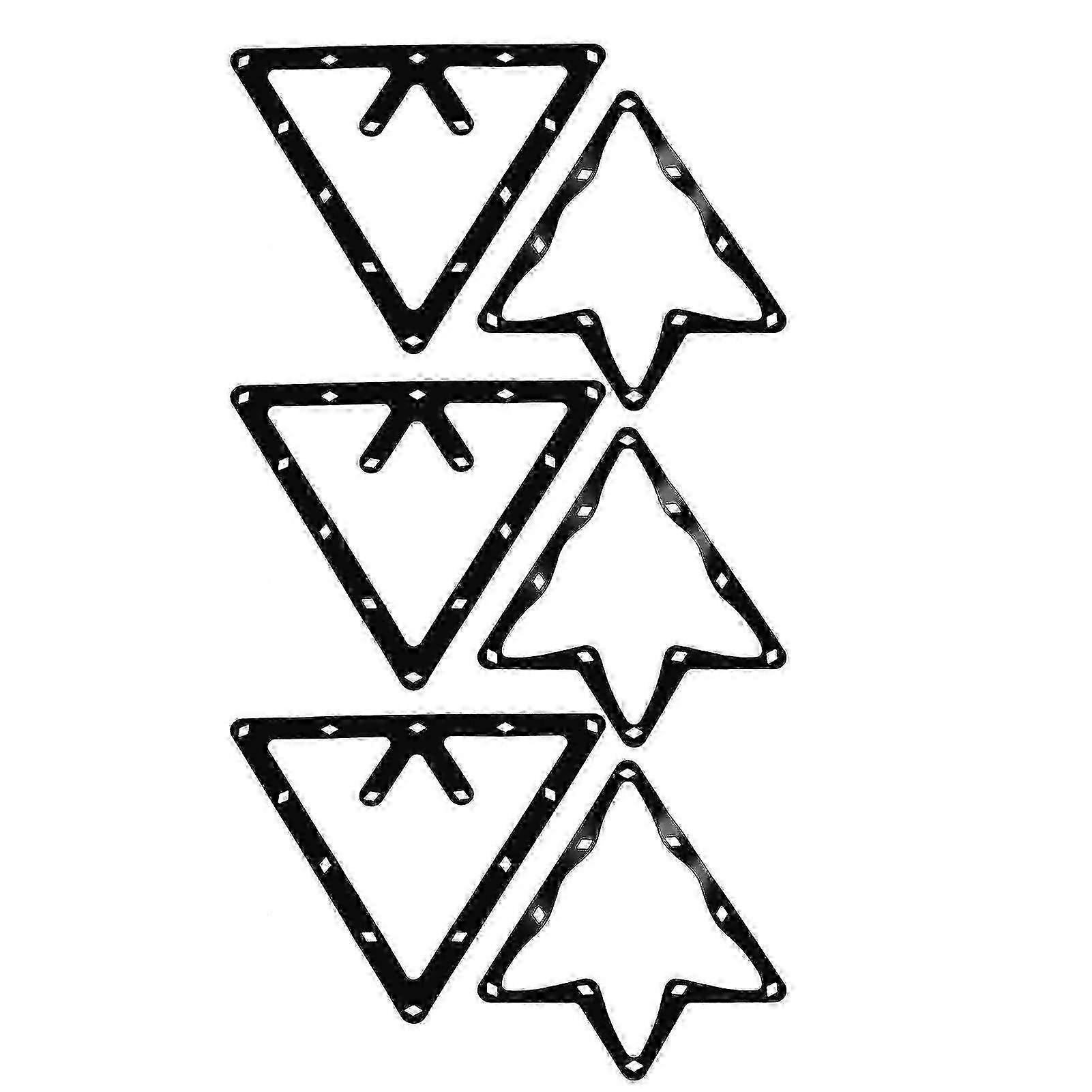 6pcs Magic Ball Rack Holder Billiard Ball Rack