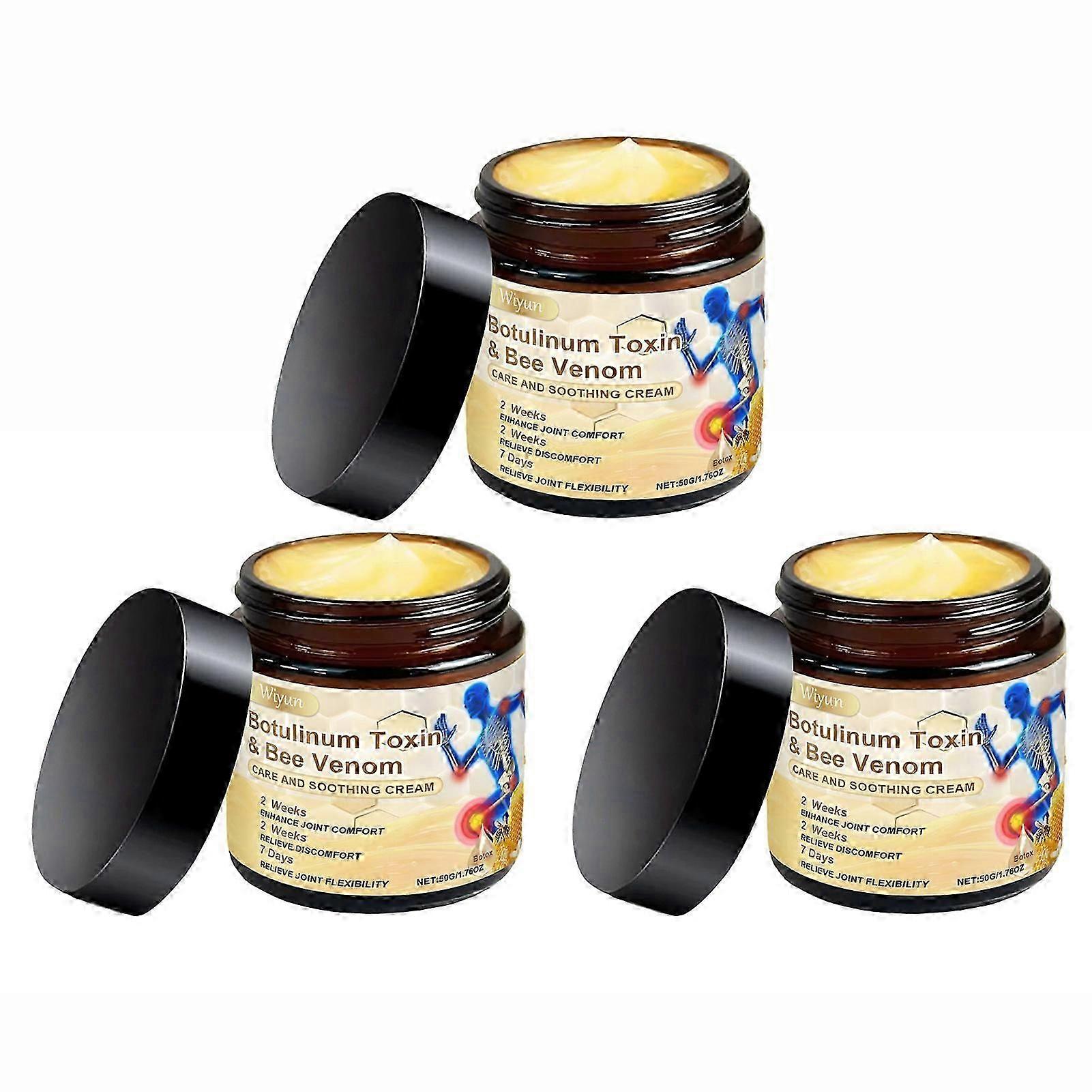 Bee-Venom Joint Bone Care Cream Bärbar Gemensam Smärtlindring Lugnande Kräm För Händer Fötter Muskler