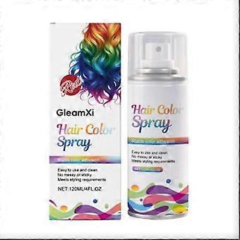 Red Hair Spray, hair spray temporary for Women Kids Men, Washable Temporary Hair Dye SpraySpray hair color Non-Sticky,For Cosplay Christmas Party, Hal