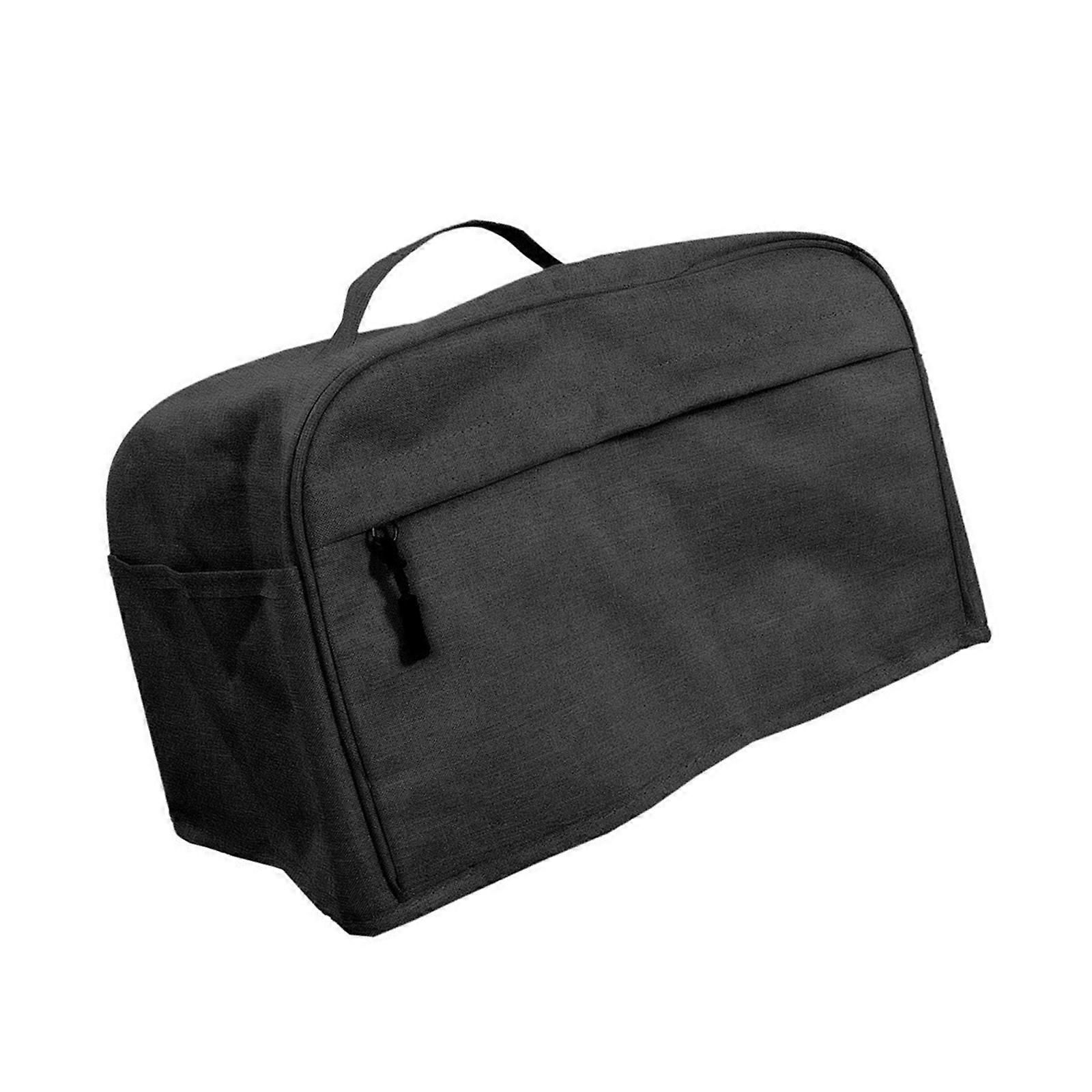 Thermal Insulation Toaster Featuring Convenient Storage Pouch And Polyester For Clean Kitchen  Black