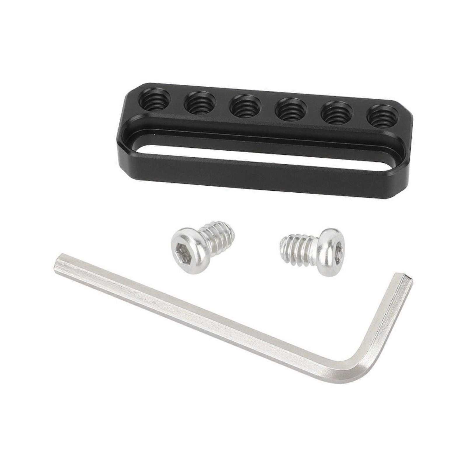 Camera Cheese Mounting Plate Applicable for Camera Stabilizer Shoulder System Expansion Photography Mounting Board Multicolor