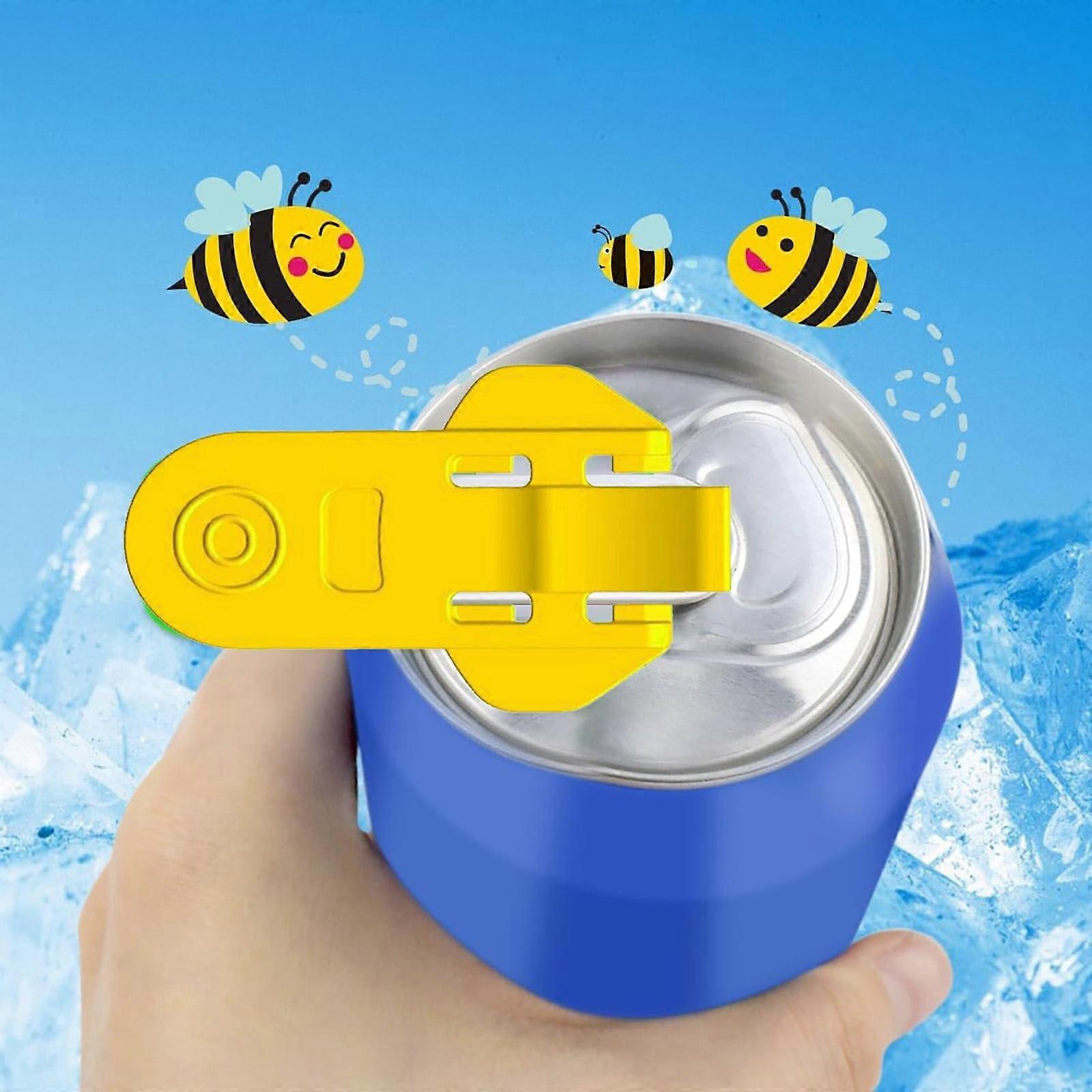 Tswift 6PCS Handheld Can Opener, Compatible with Beer Coke Bottles, Portable Manual Opener with Cover Protector