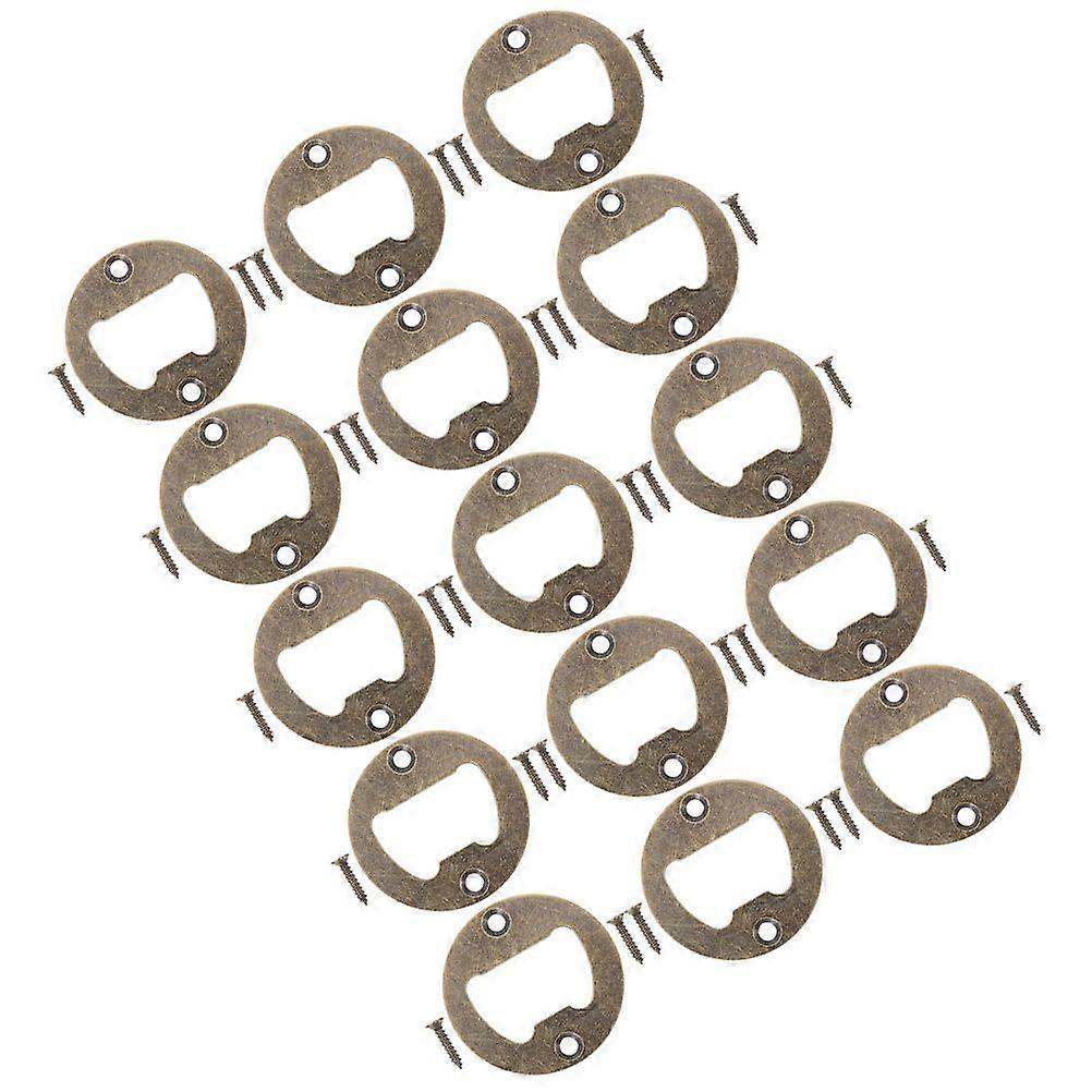 15Pcs Daily Use Bottle Insert DIY Openers Convenient Lid Openers with Screws Can Accessories