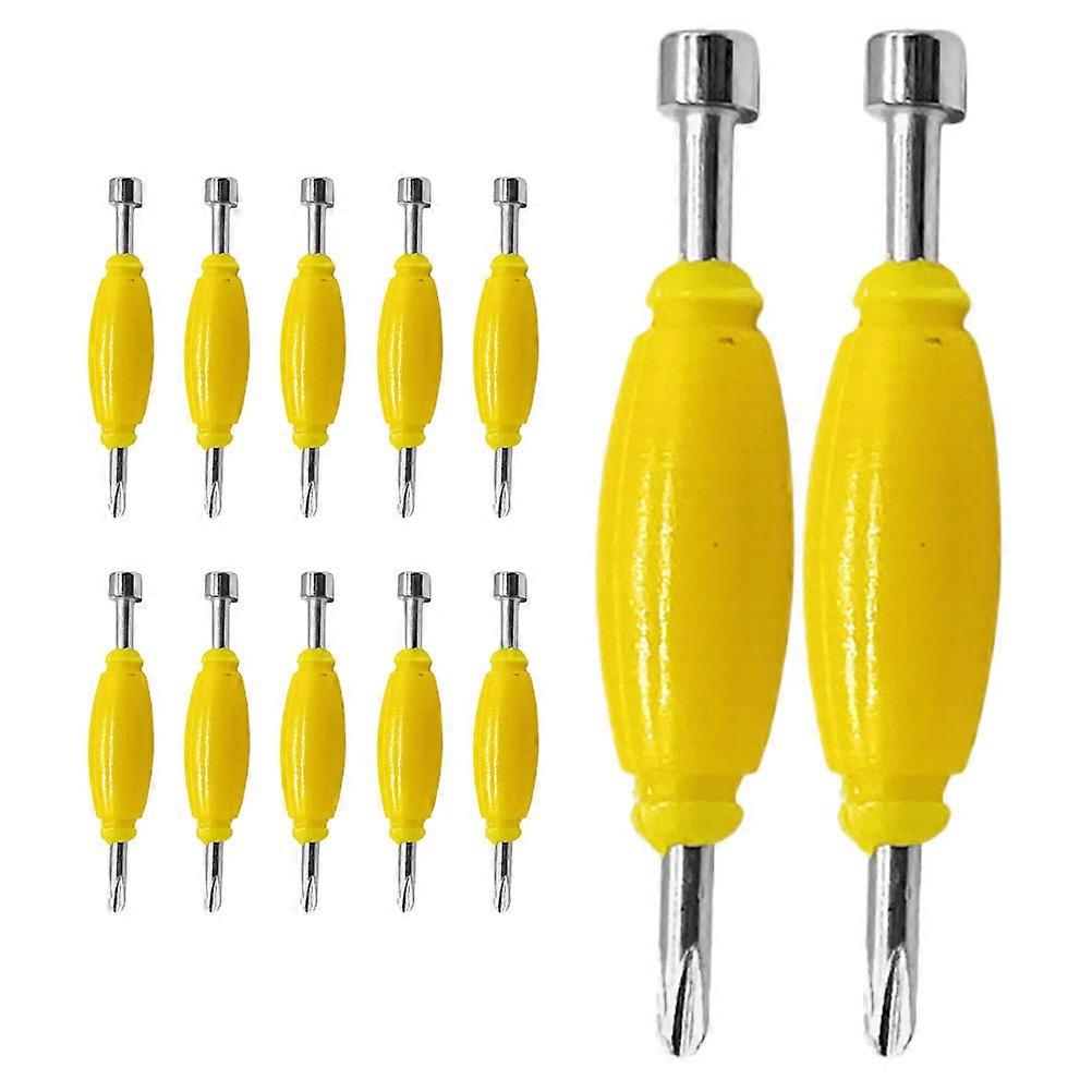 12pcs Mini Double End Screwdriver Set Portable Small Tools for Fingerboard Repair