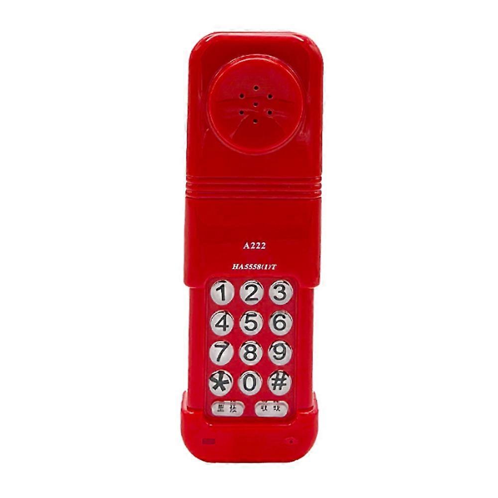 Telephone Landline for Hotel Corded Telephone Desktop Telephone with Telescopic Covers and Redial Function