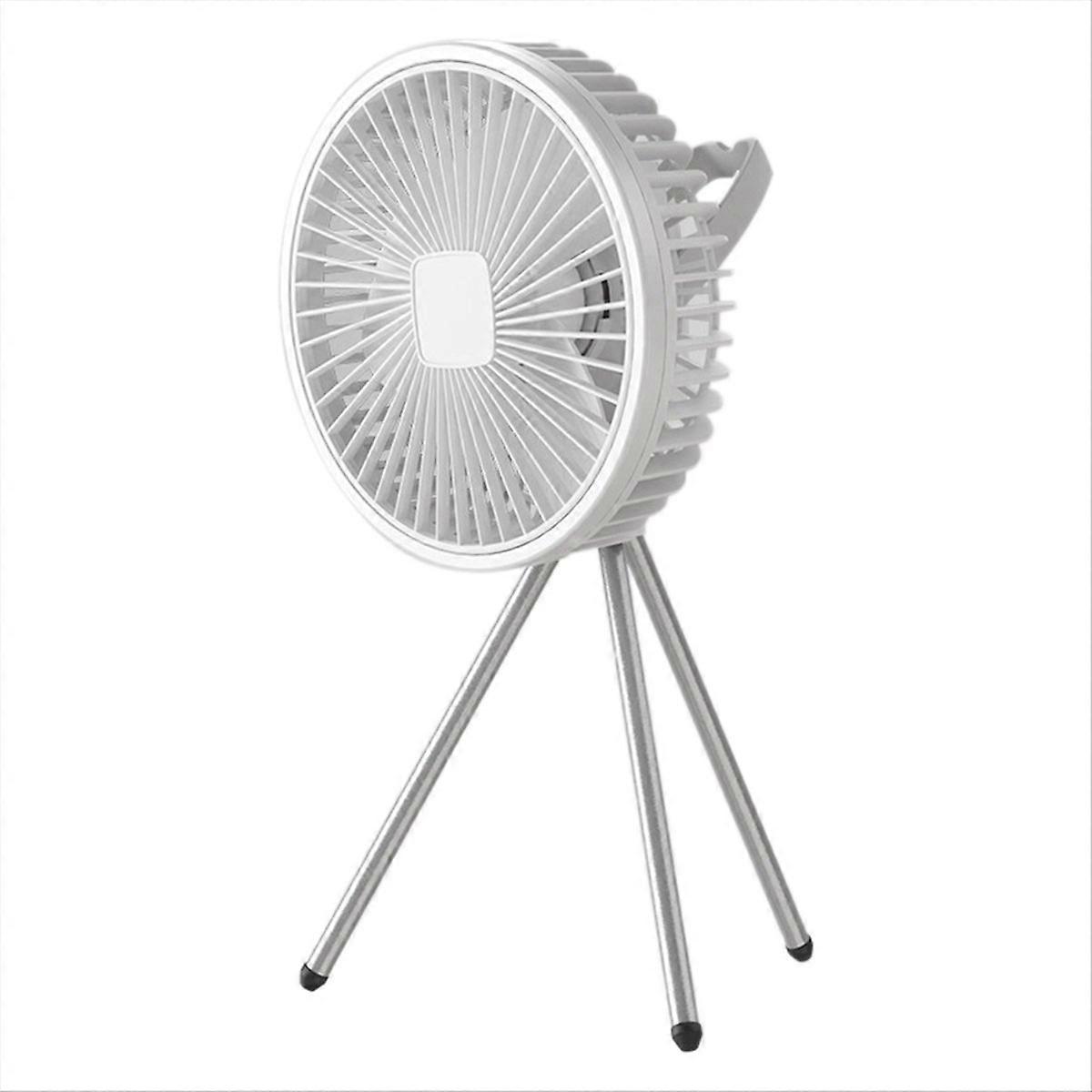 Camping Fan Air Circulator Wireless Ceiling Electric Fan White