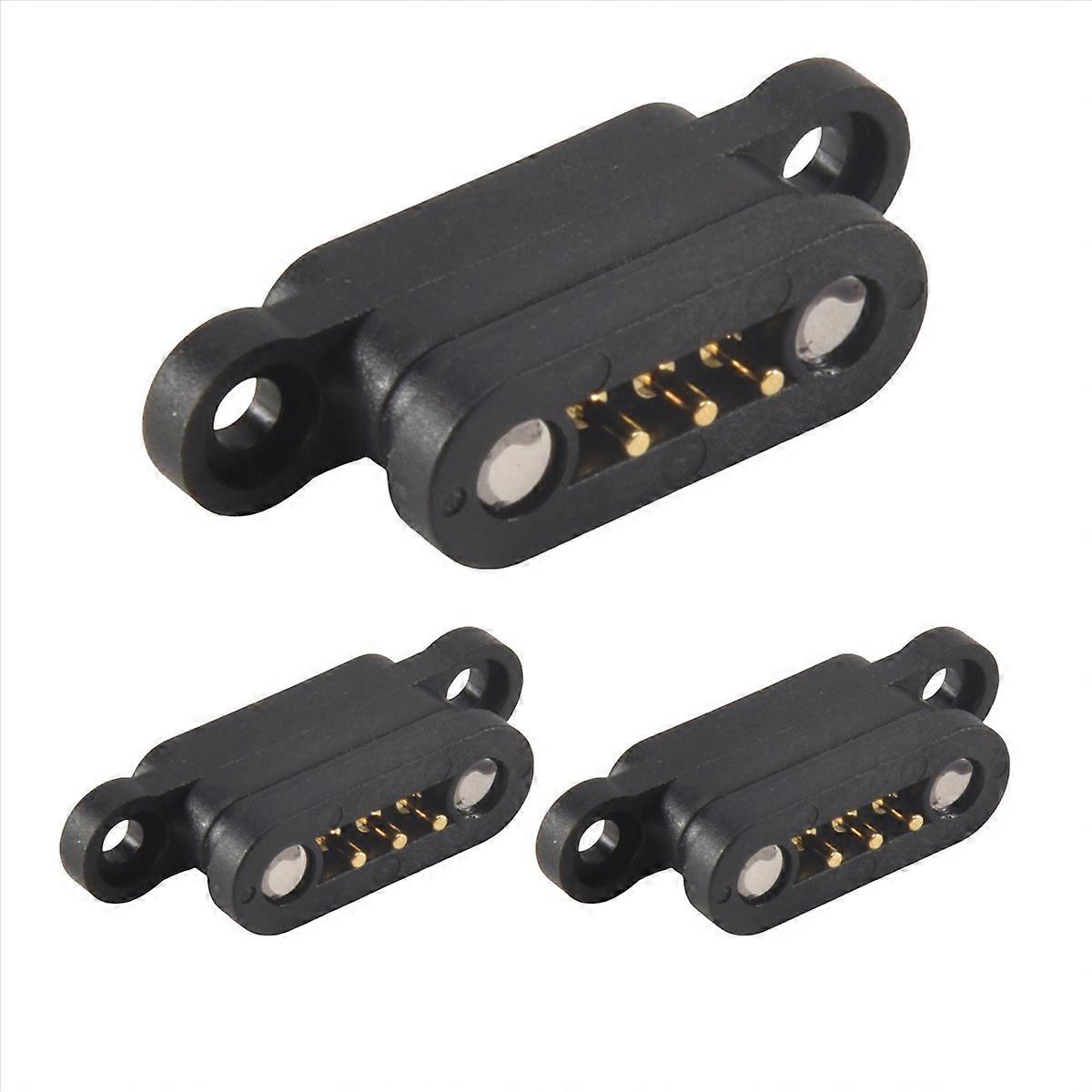 3 أزواج زنبرك محملة المغناطيسي بوجو دبوس موصل