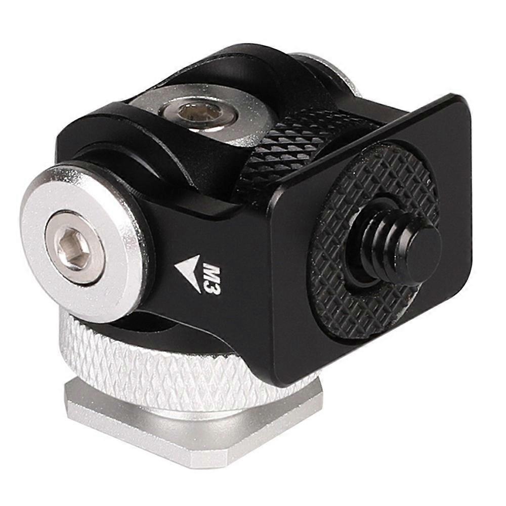 C037 360-Degree Rotating Gimbal for SLR Camera Quick Release Mount Adapter with Hot Shoe, 1 / 4 Screw Hole