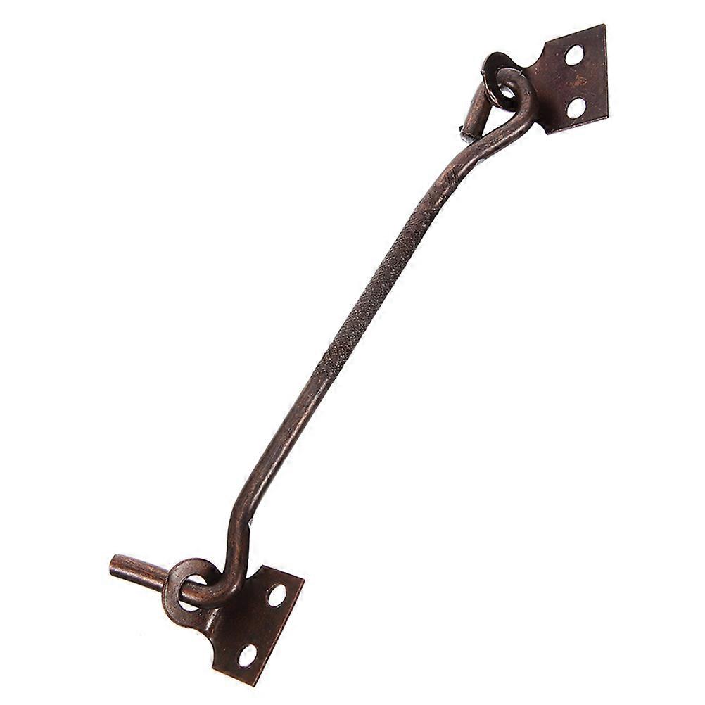 Iron Window Hook Latch for Home Use Vintage Hook and Eye Latch 1Set
