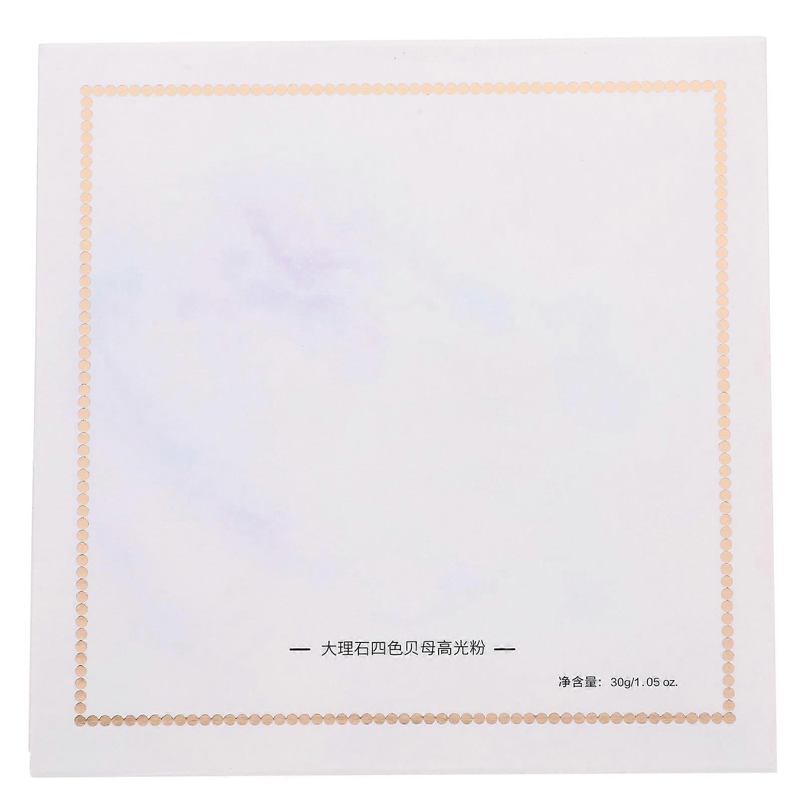 Makeup Palette Eye Shadow Plate for Highlighter Assorted Color