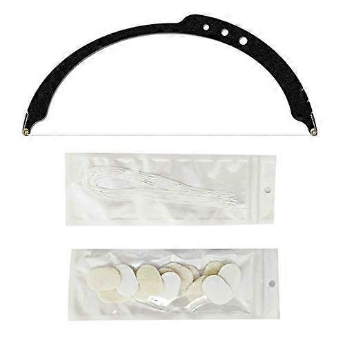 Eyebrow Mapping String Tool with Microblading Eyebrow Ruler for Precision Golden Ratio Shaping Black