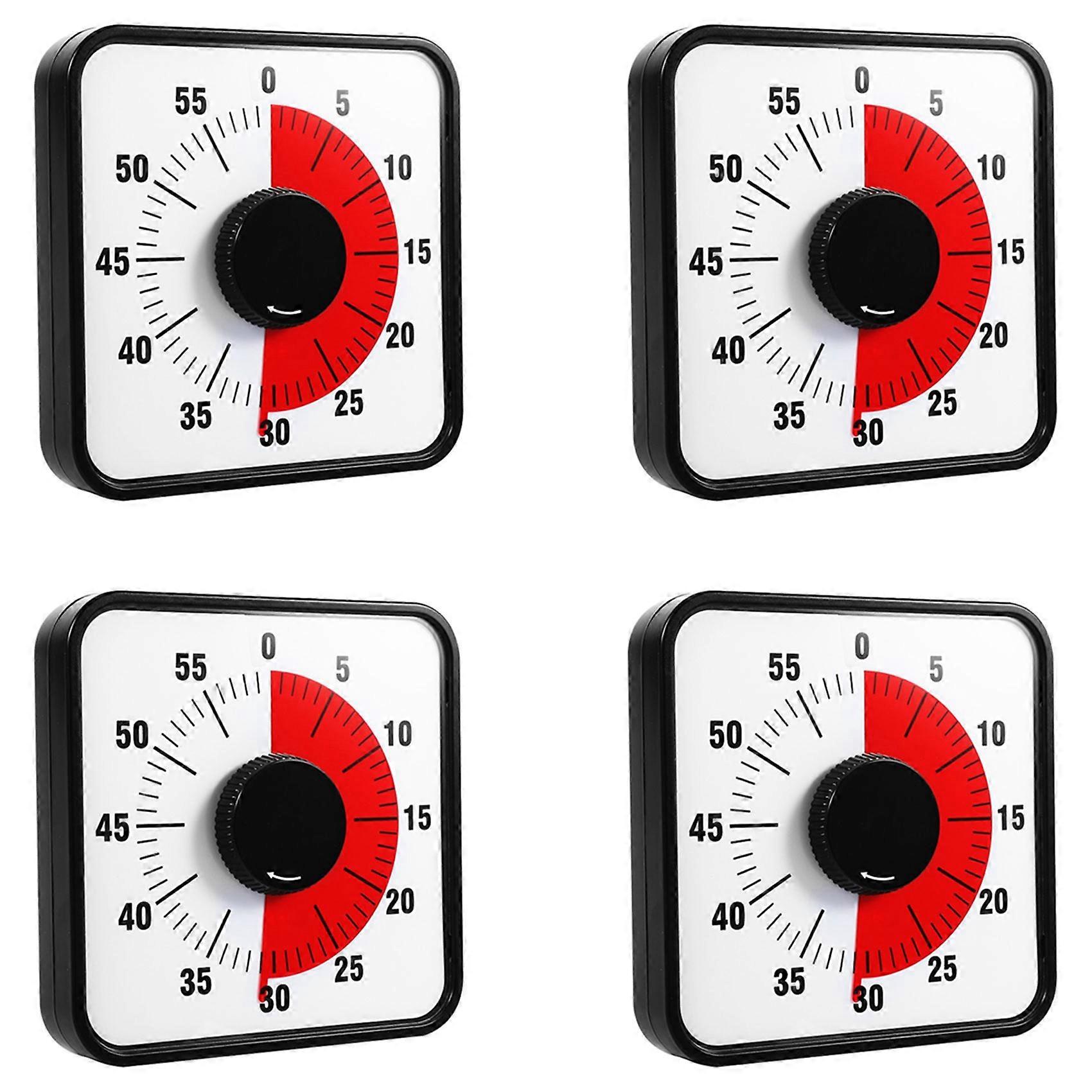 4X Vision Timer 60 Minute Timing Hind Leg Stand Countdown Clock Kitchen Baking Timer for Classrooms or Meetings