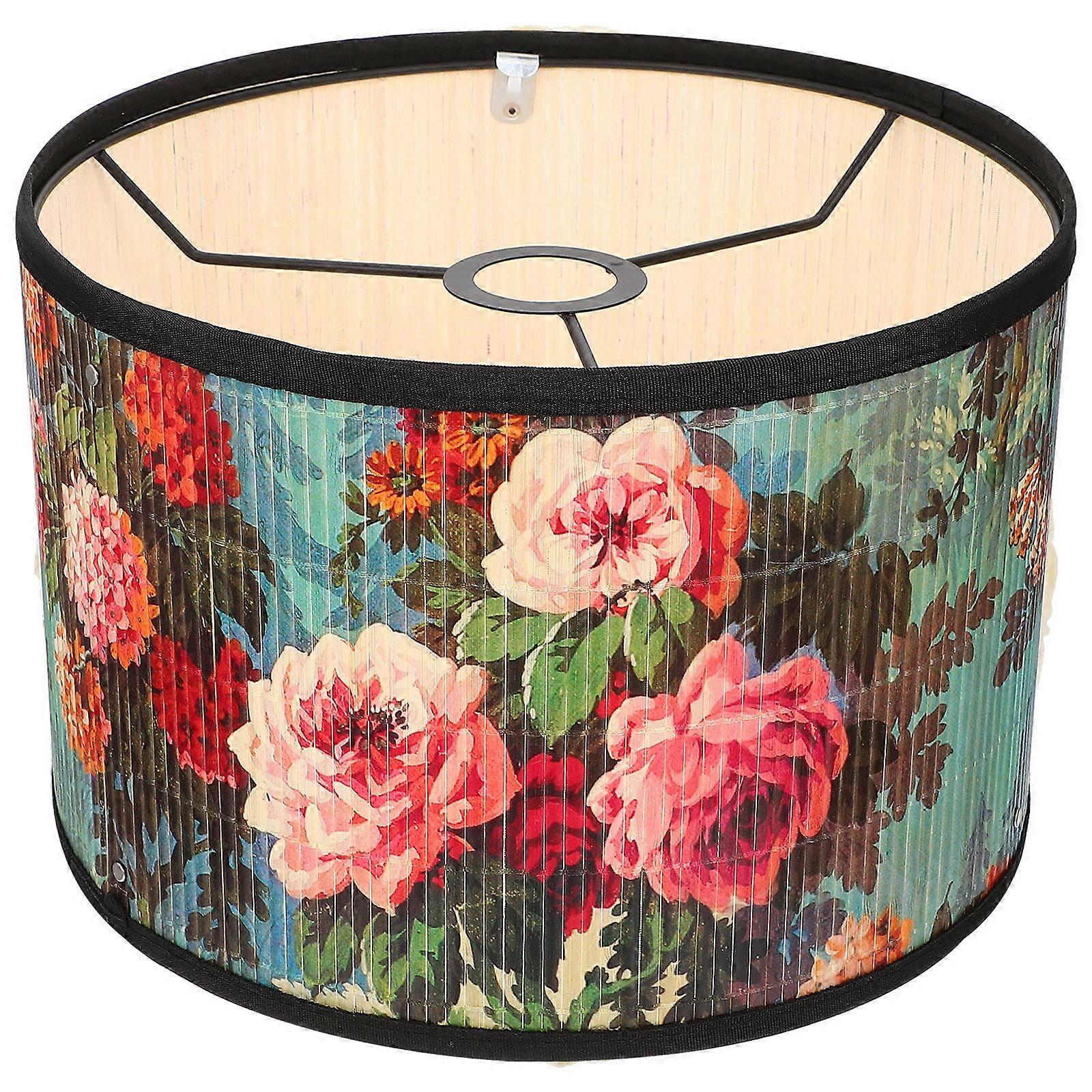 Practical Lampshade Bamboo Ceiling Lamp Cover for Housewarming Gift 3Pcs