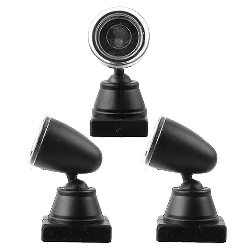 Red Green Light Model Signal Light Set for Model Train Diorama 3Pcs