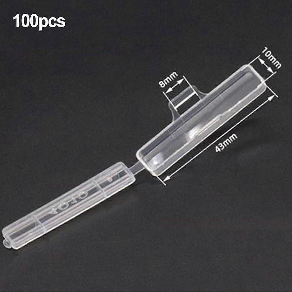 Reusable Cable Labels with Ties, 100 Pcs Waterproof Transparent for Home Office Cable Management