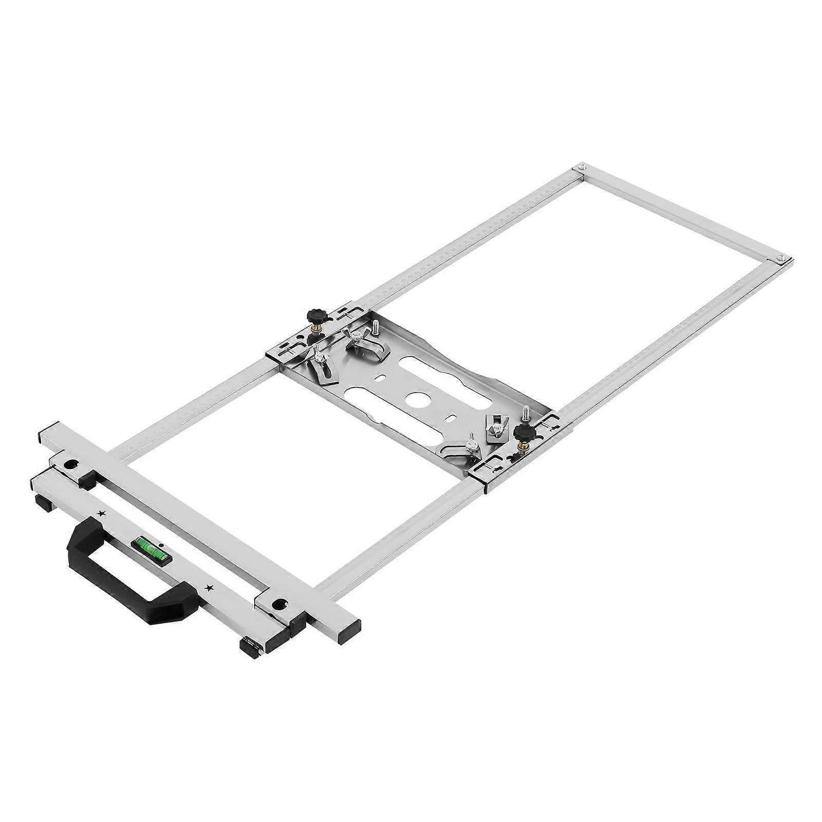 Circular Saw Edge Guide with Adjustable Measuring Tool, Precision Scale for Woodworking Cuts