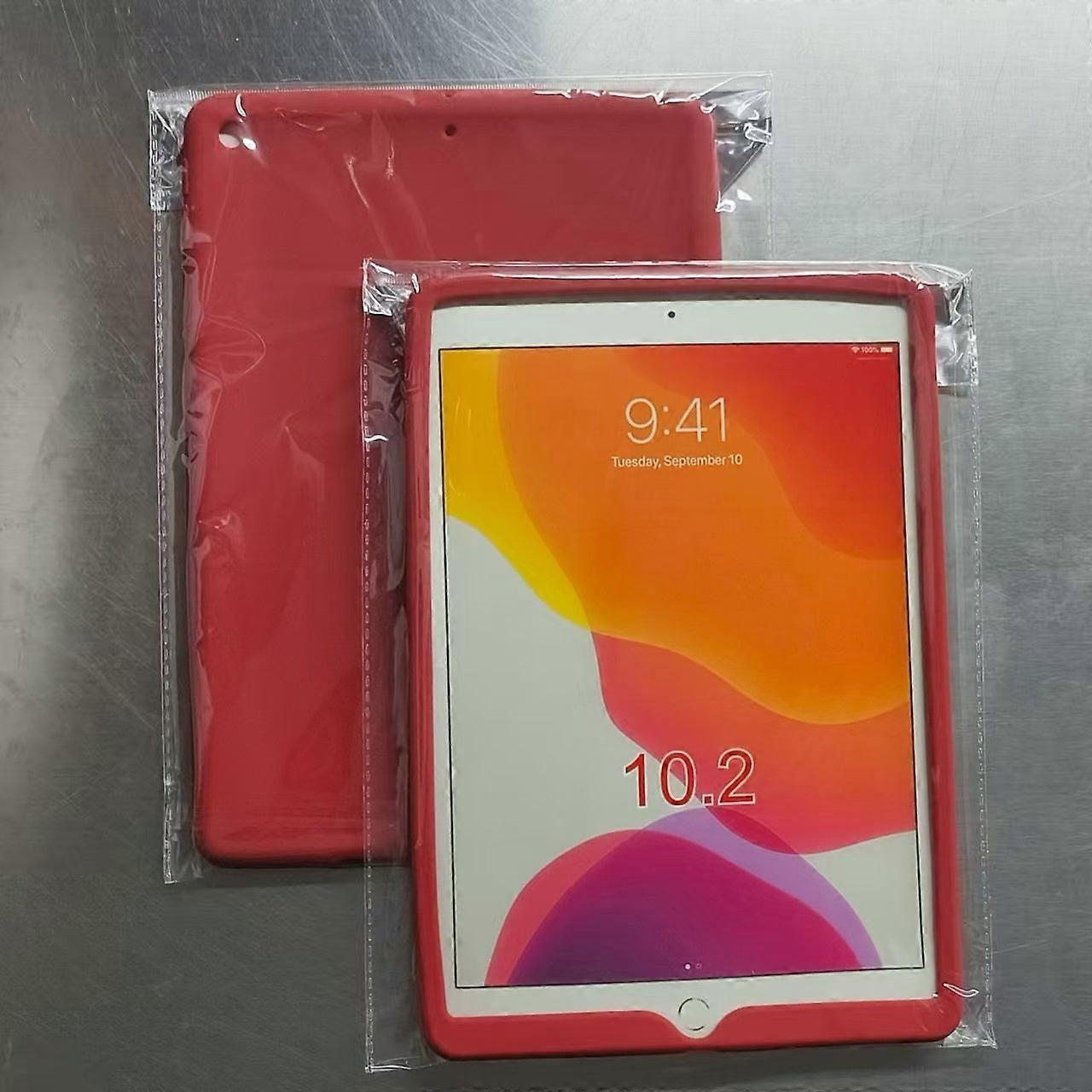 Stylish Case For Ipad 10.5"inch Red Silicone