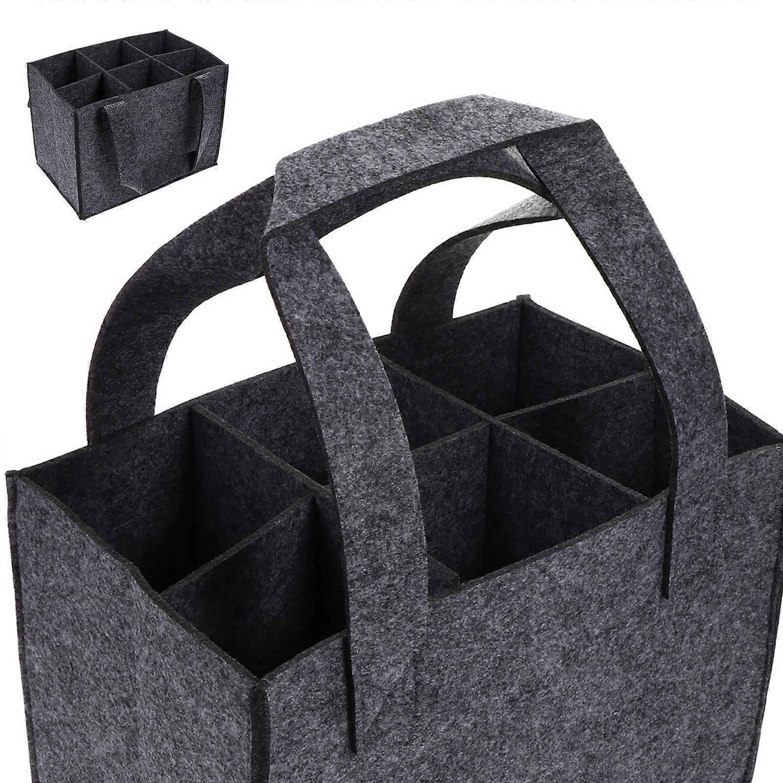 Felt Carrier Single Tote For Adults Transport Rectangular 25X18X16CM 1Pack