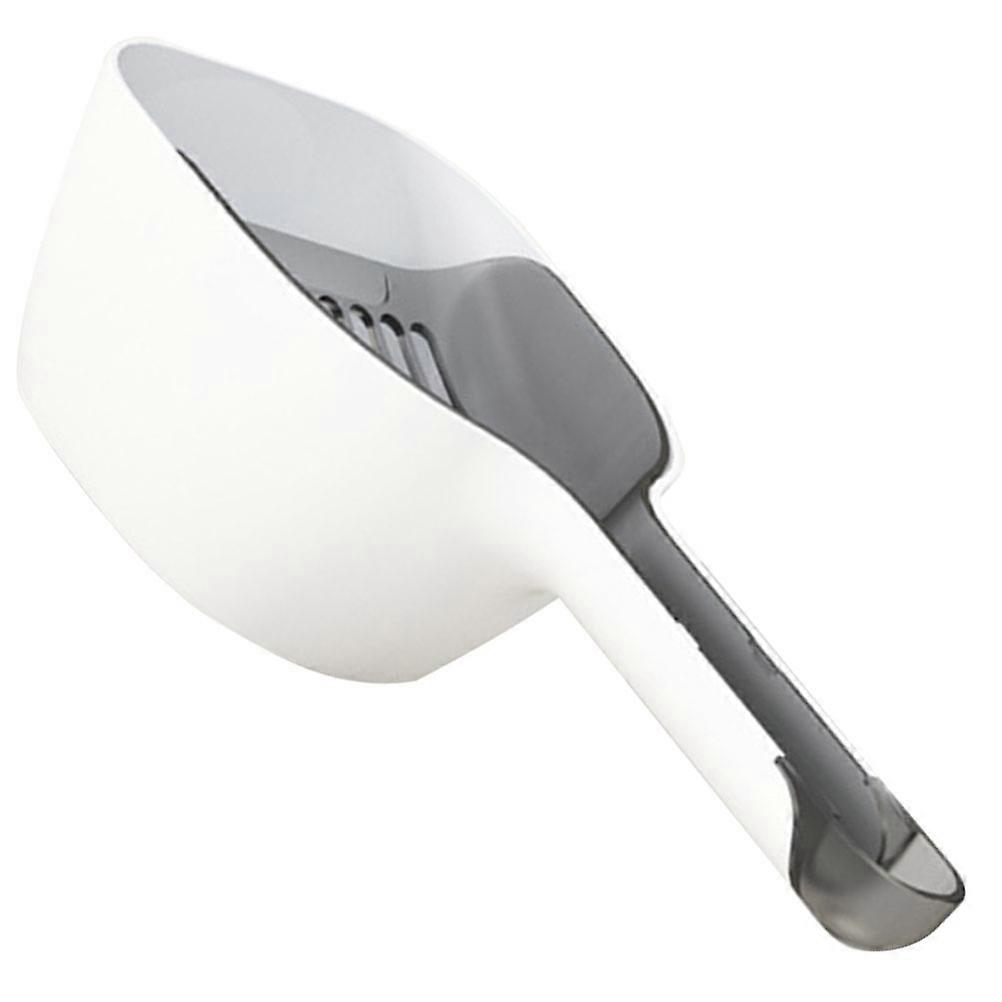 Cat Litter Spoon Detachable Scoop for Cleaning 1Set Plastic Material