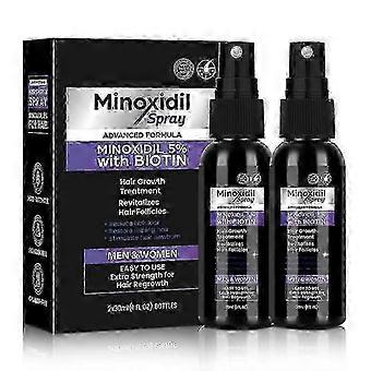 Hårväxtspray 30ml*2-pack Volymgivande skum för tunt hår Män Kvinnor