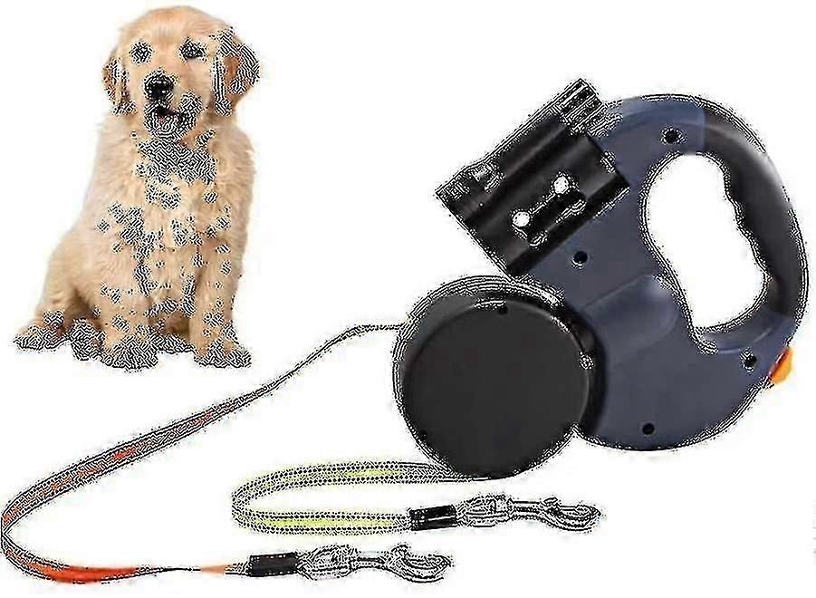 Dual Retractable Leash 3 M Flexible Retractable Dog
