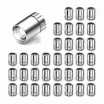 36 Miniatur-LED-Leuchten für Puppenhäuser, batteriebetriebene Strahler