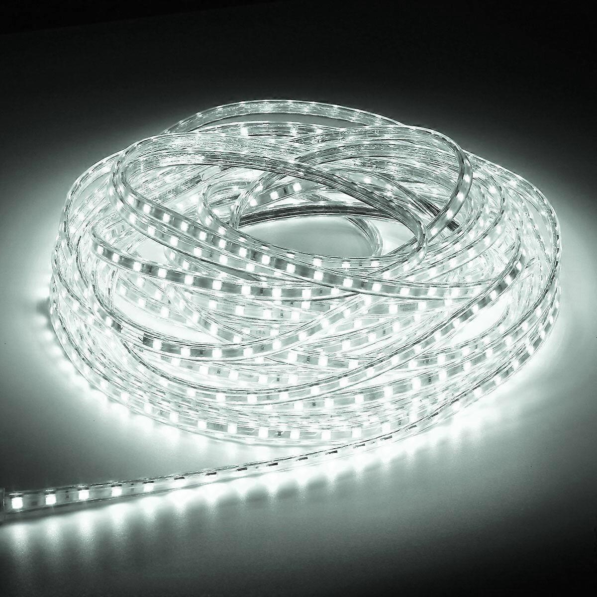 1M Waterproof 60 Led Smd5050 Strip Light Set With Switch & Dc12v Power Adapter