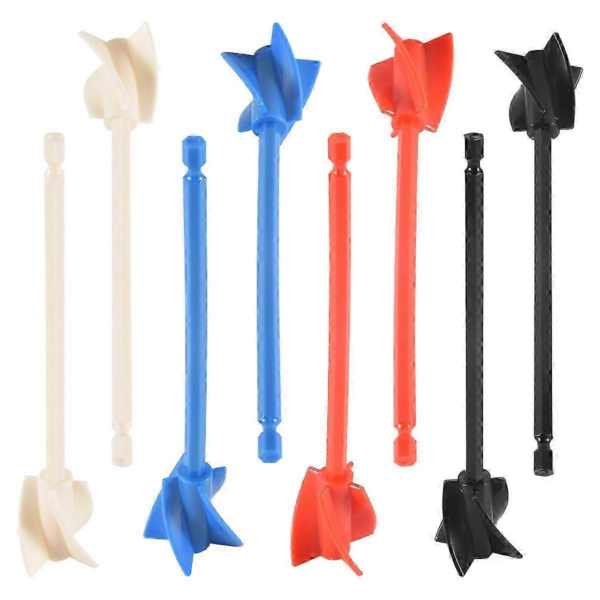 8Pcs Resin Mixer Paddles, Epoxy Mixer Attachment