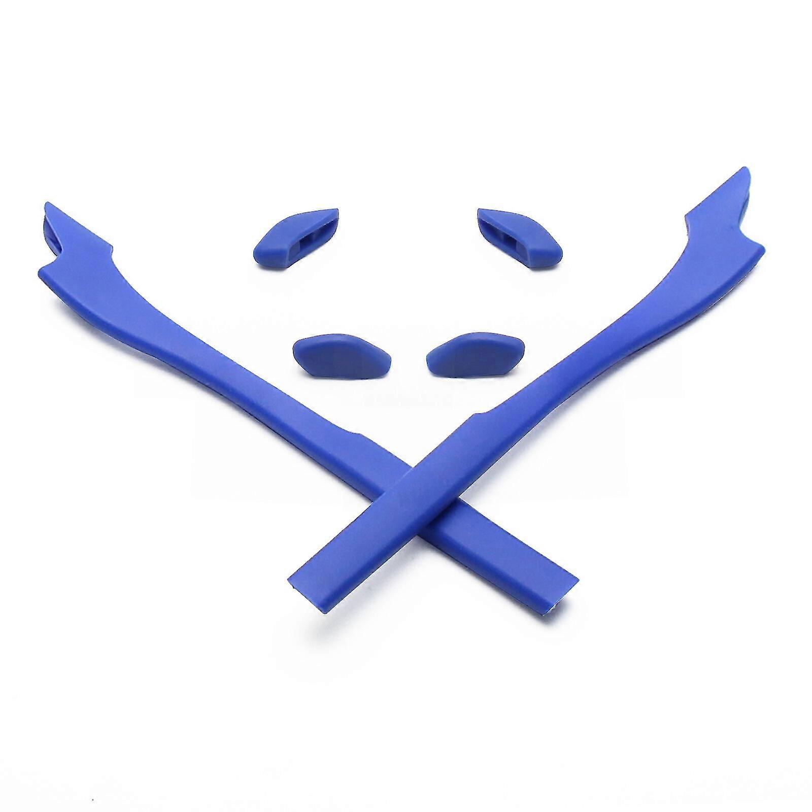 Blue Rubber Kit for Oakley Half Jacket 2: Earsocks & Nose Pads Replacement