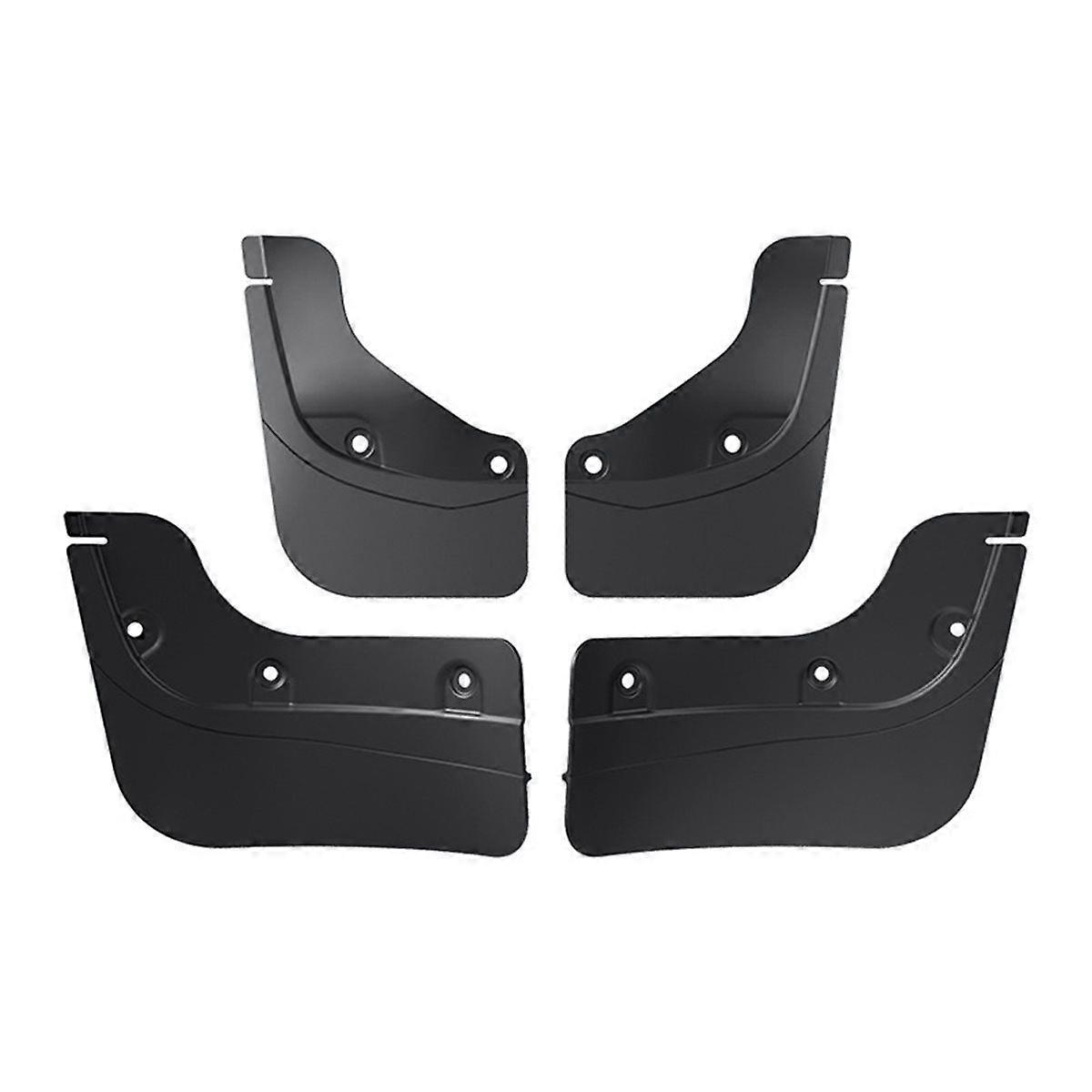 For Model Y Launch 2025 4PCS Front & Rear Wheel Mud Flaps Kit,Scratch Protective Mudguard Covers