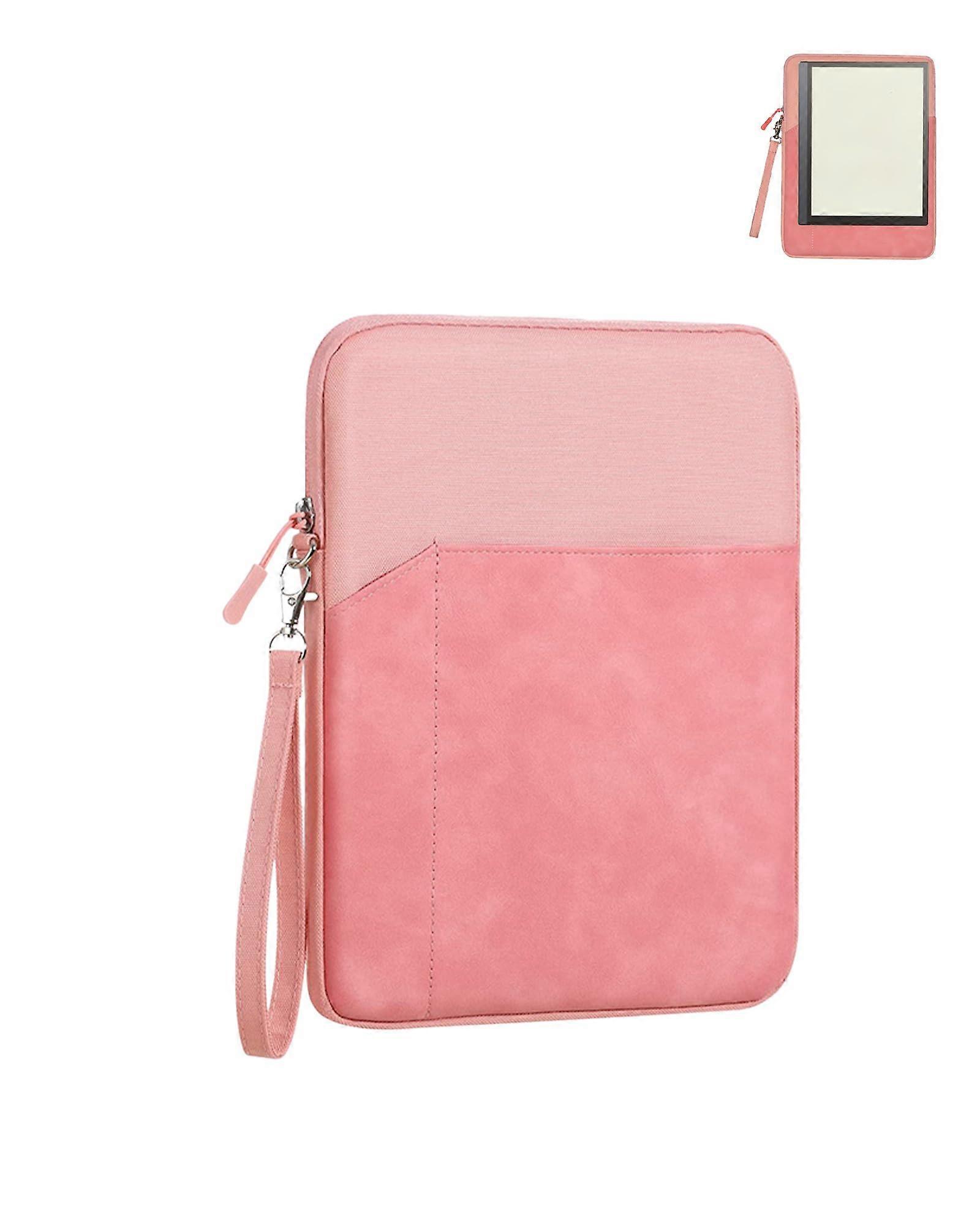 Tablet Sleeve for Geniatech Kloudnote 10.3, WaterResistant Shockproof Case with Pocket, Pink