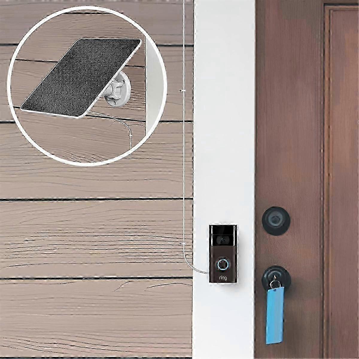Solar Panel for Ring Doorbell, 5W Solar Panel