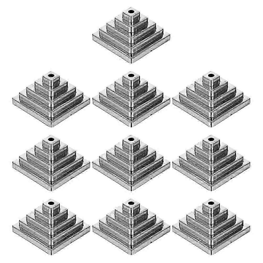 Plastic Mini Flag Stand Desk Flag Holder for Celebration 40Pcs