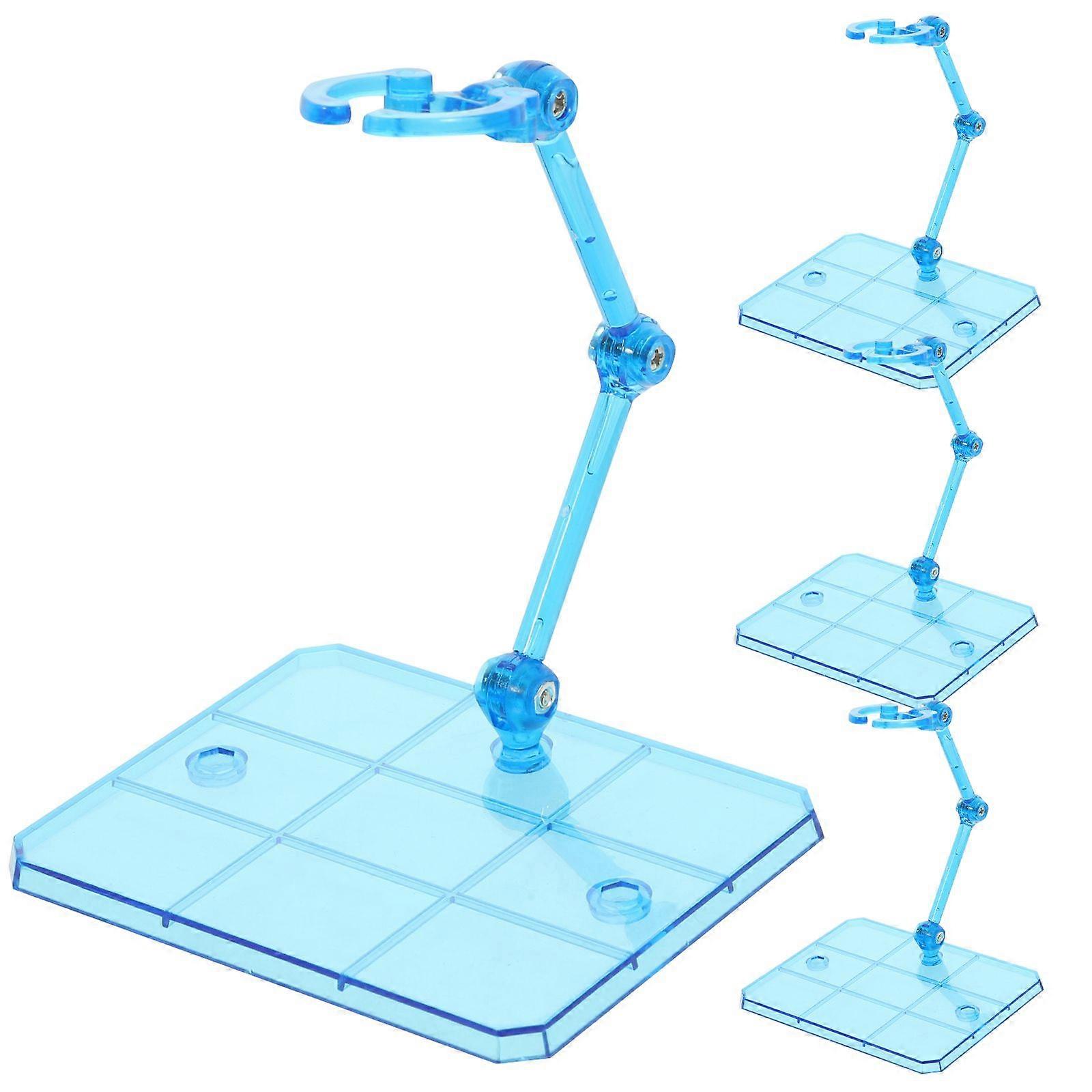 4pcs Action Figure Stands Action Figure Display Holder Adjustable Doll Model Supports