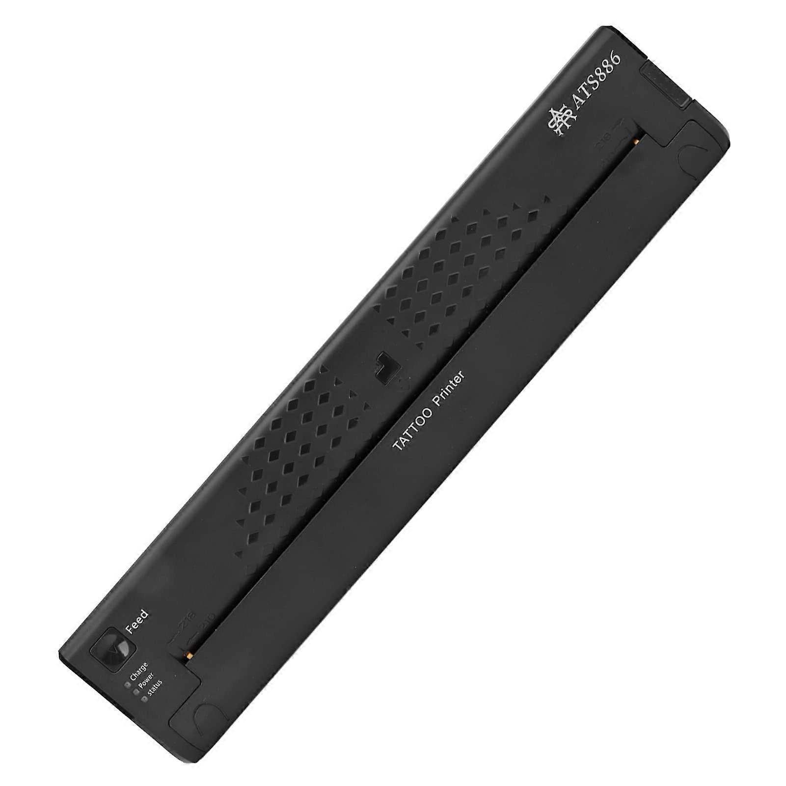 Mini Wireless Tattoo Transfer Printer with Fast Stencil Transfer and Rechargeable 1200mAh Battery