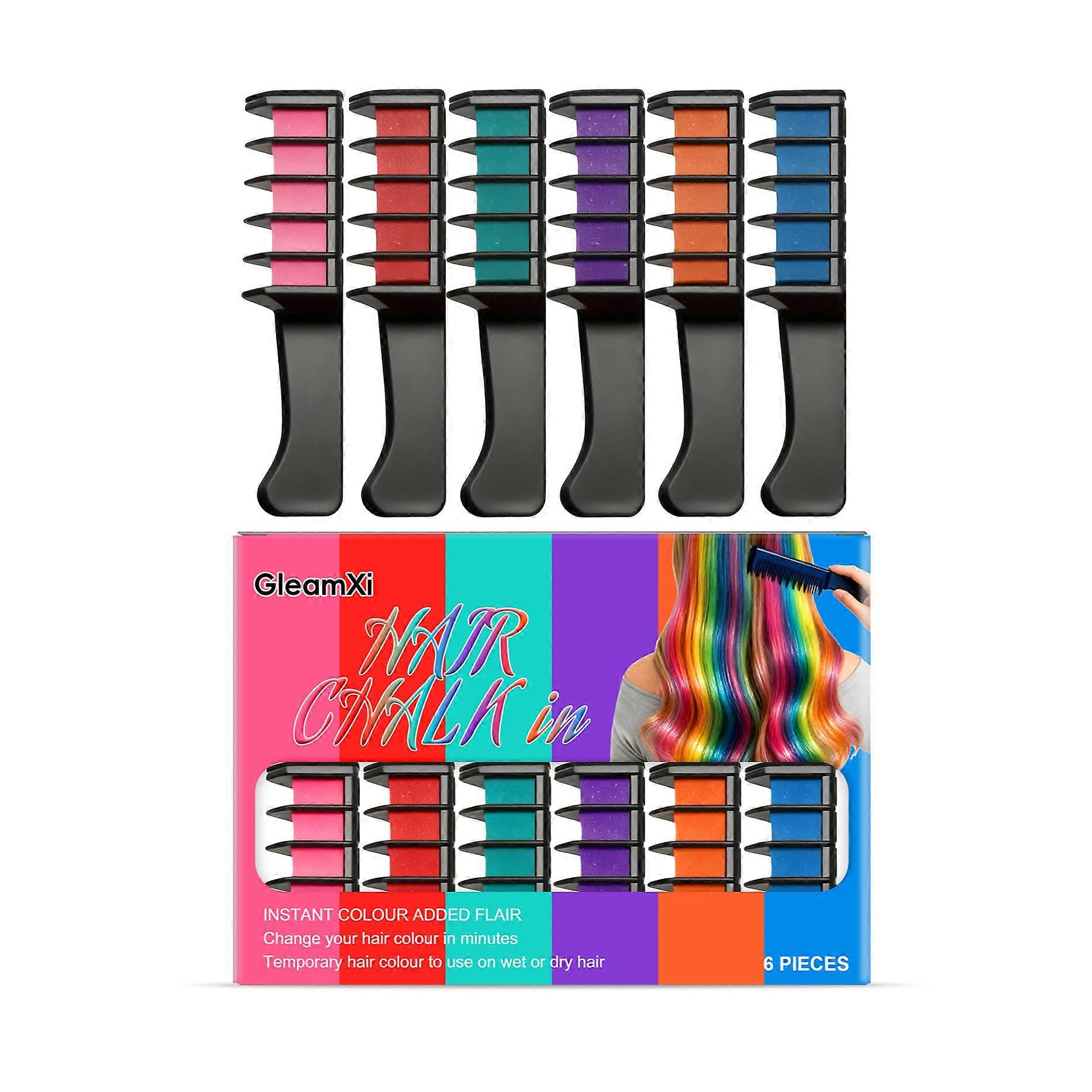 Gleamxi Temporary Hair Dye Brush Set - Gentle