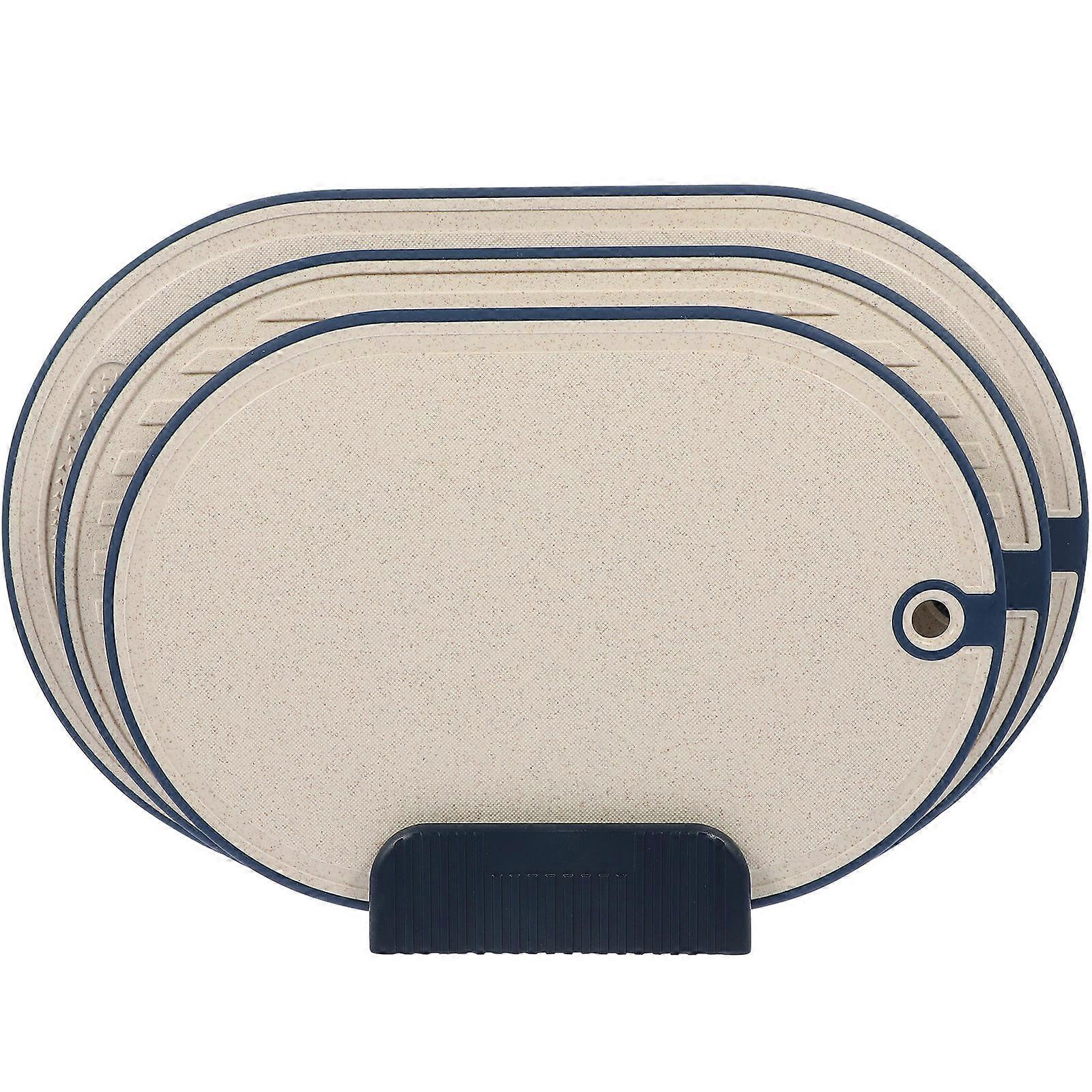 Hanging Design Kitchen Gadget Set Food-Grade Blue Chopping Board Rectangle Tool 1 Set