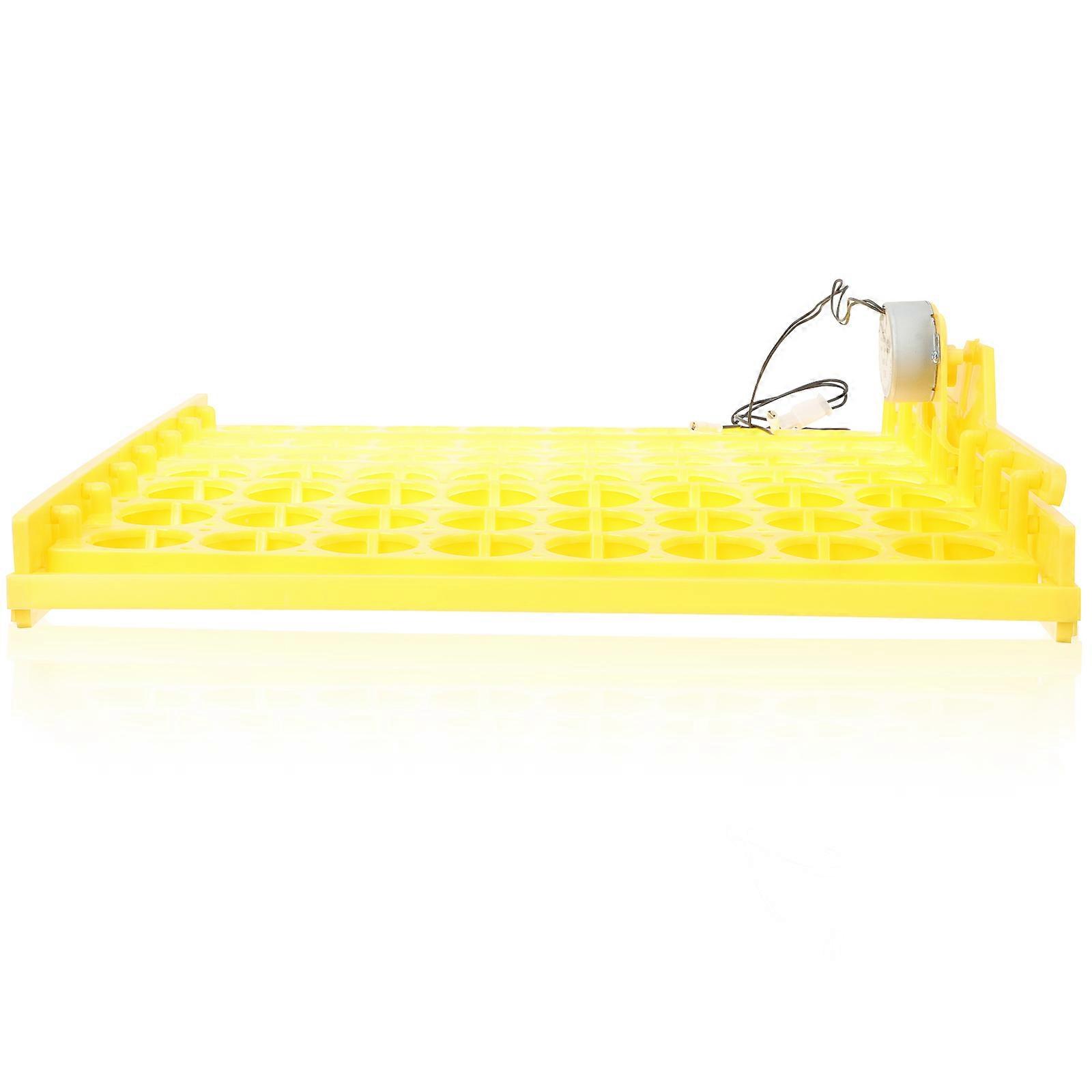 Automatic Egg Turning Tray Incubator Accessory for Home 56 Slot Plastic