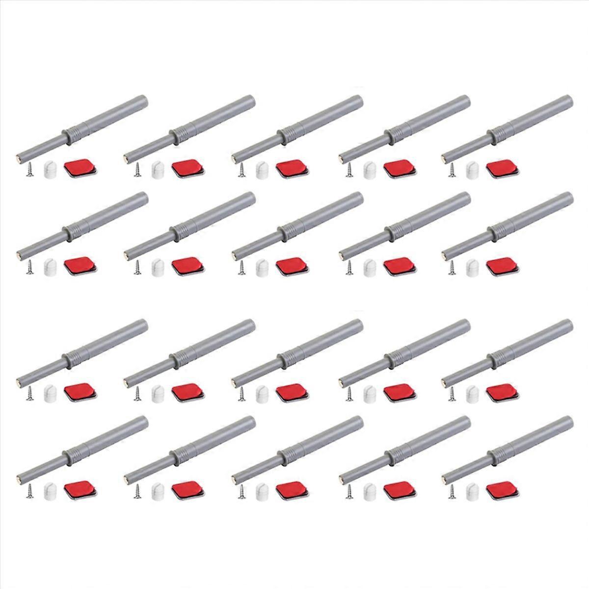 Push to Open Cabinet Hardware 10Pack Push Latch & Lock, Long