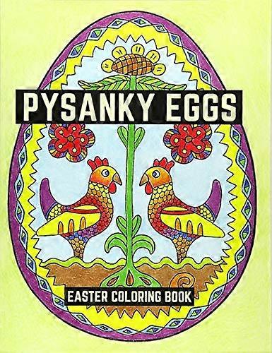 pysanky ägg: påsk målarbok