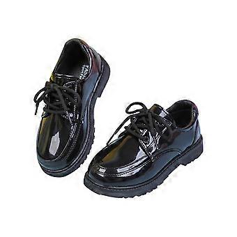 Peuterschoenen, Jongensschoenen Klassiek Comfortabele Wingtip Veterschoenen Formele Stijlvolle Kinderschoenen voor School, Bruiloft en Feest, Peuterschoenen voor Jongens, BK1, 6-7 jaar